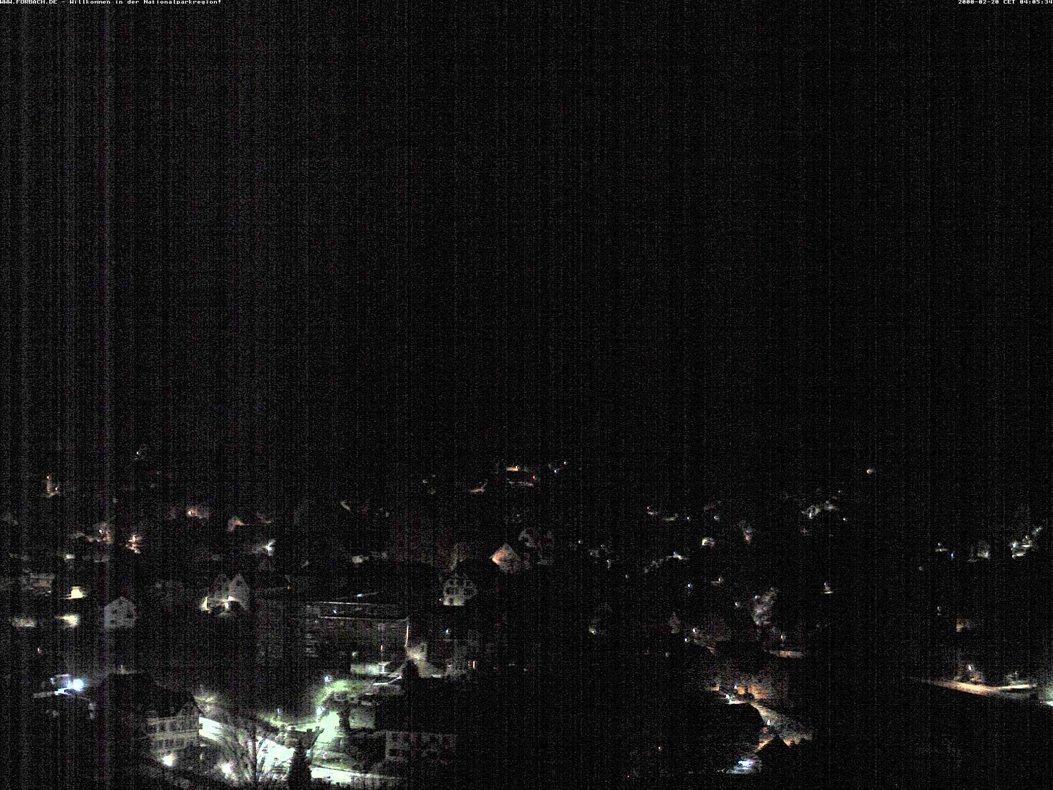 Archiv Foto Webcam Blick auf Forbach im Nordschwarzwald