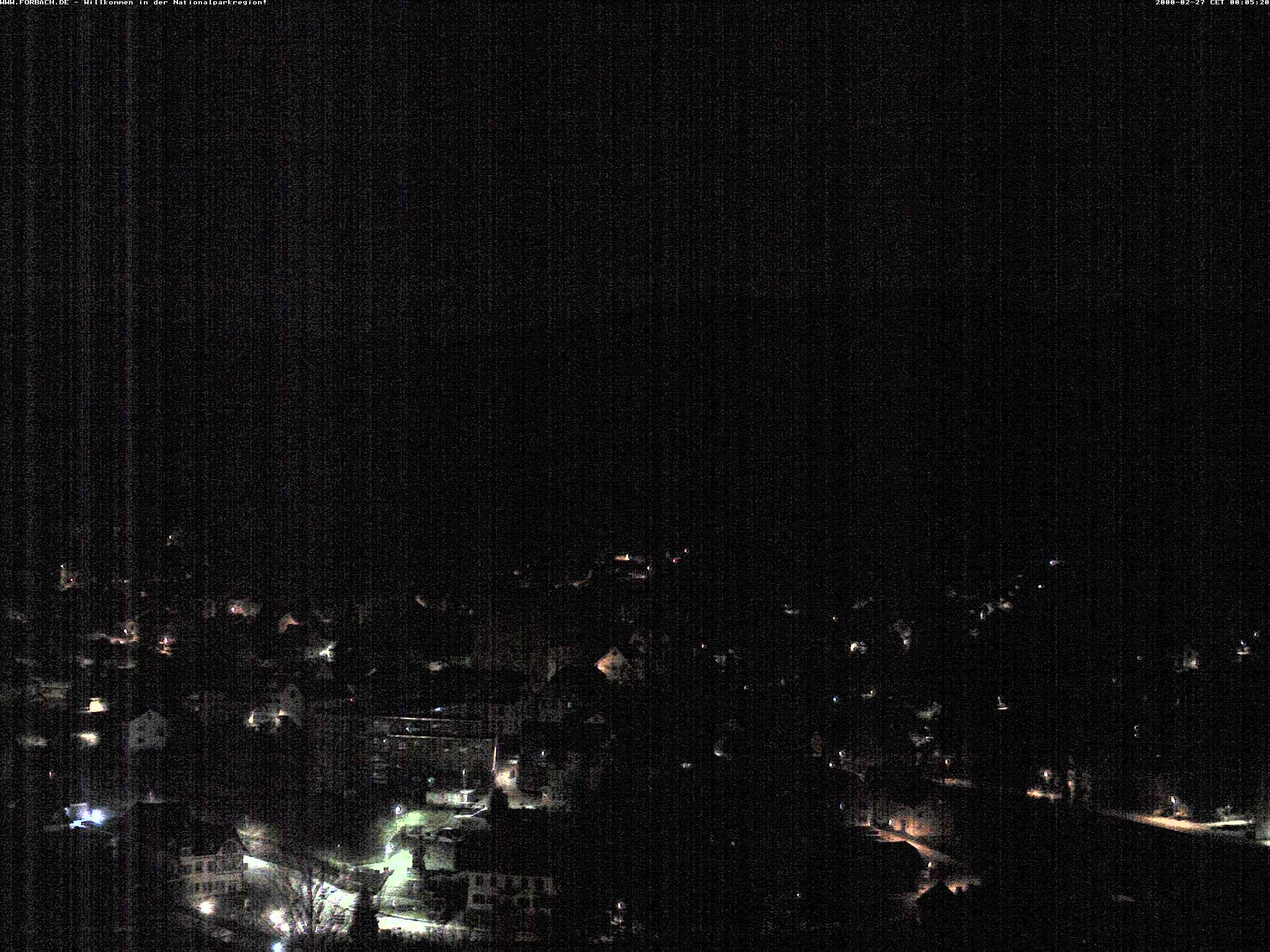 Archived image Webcam Forbach - Black Forest