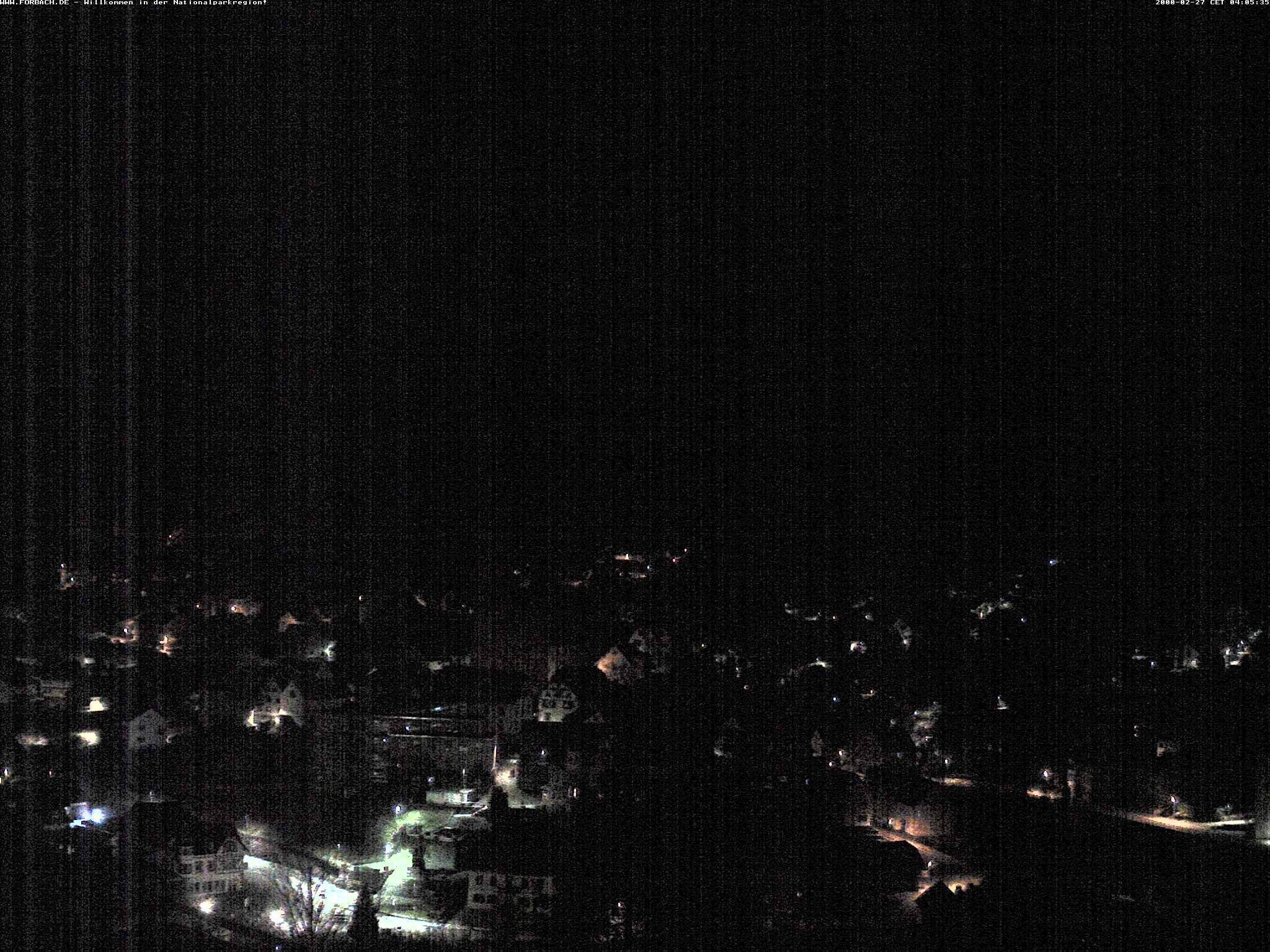 Archived image Webcam Forbach - Black Forest