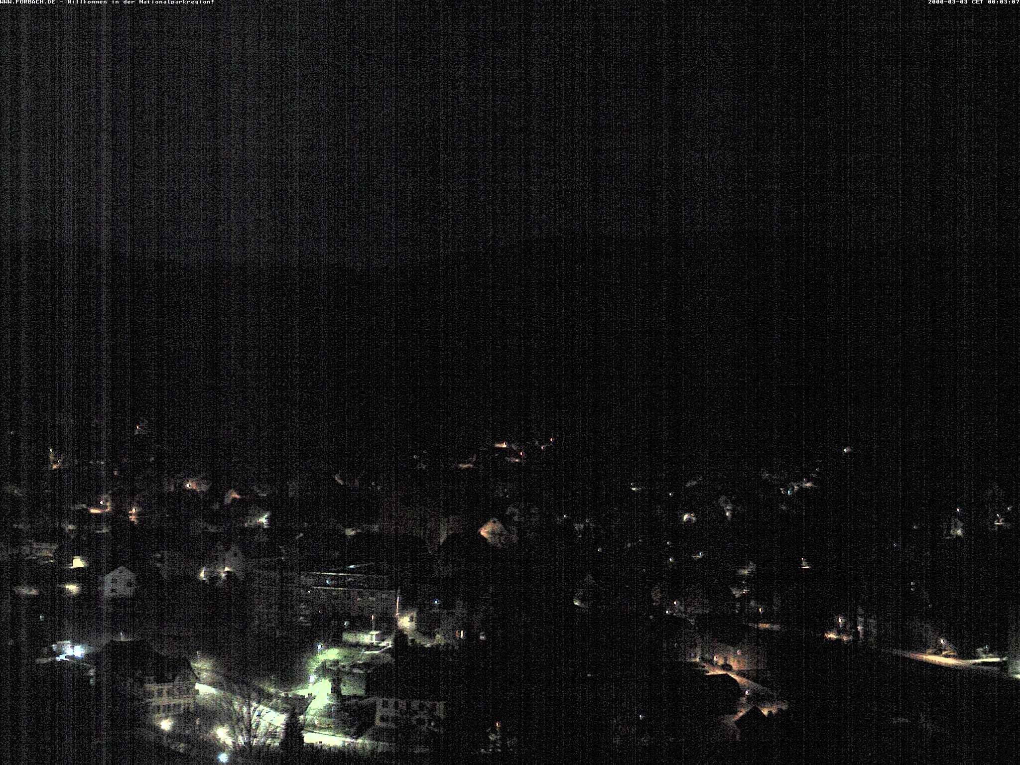 Archiv Foto Webcam Blick auf Forbach im Nordschwarzwald