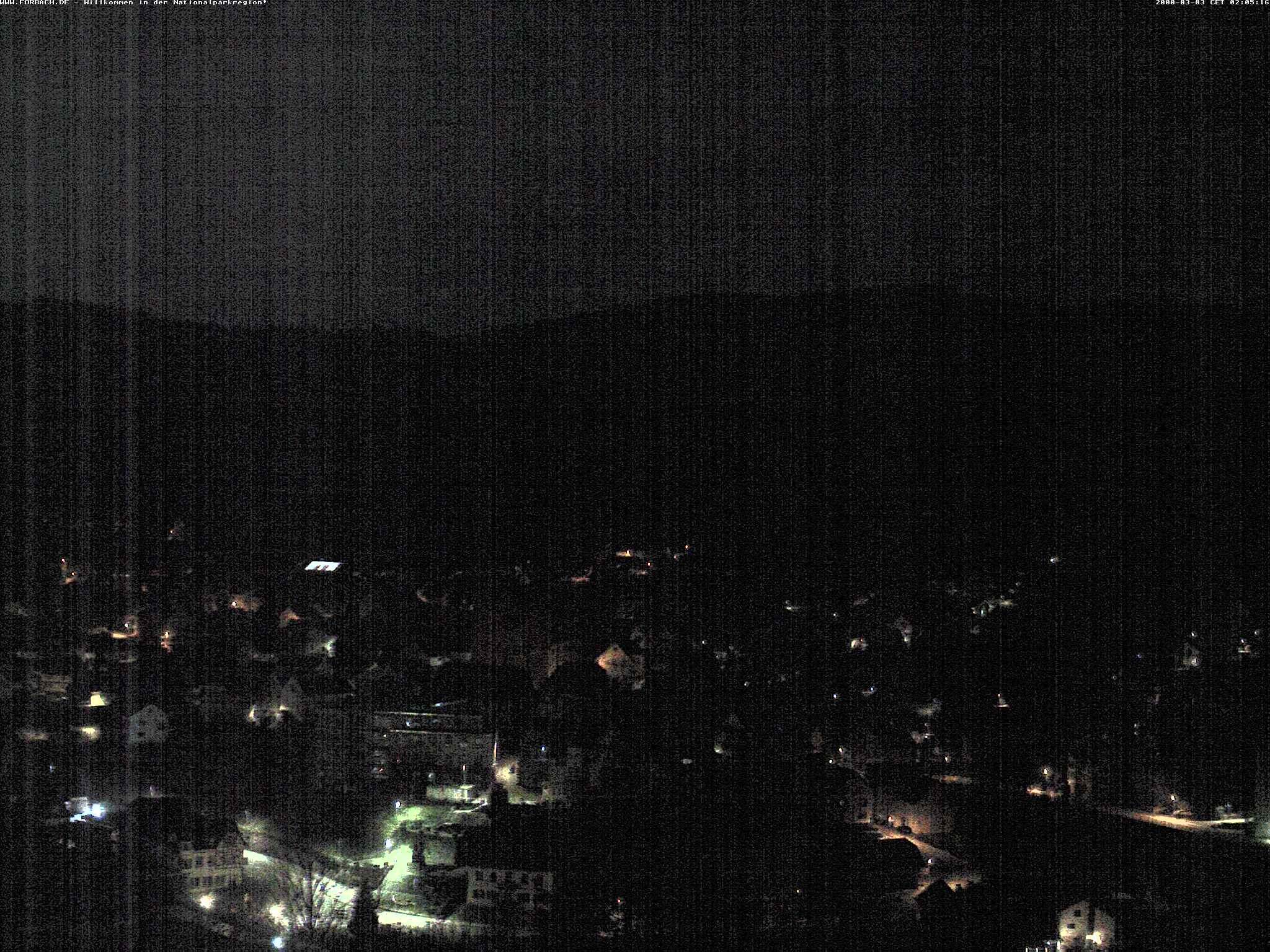 Archiv Foto Webcam Blick auf Forbach im Nordschwarzwald