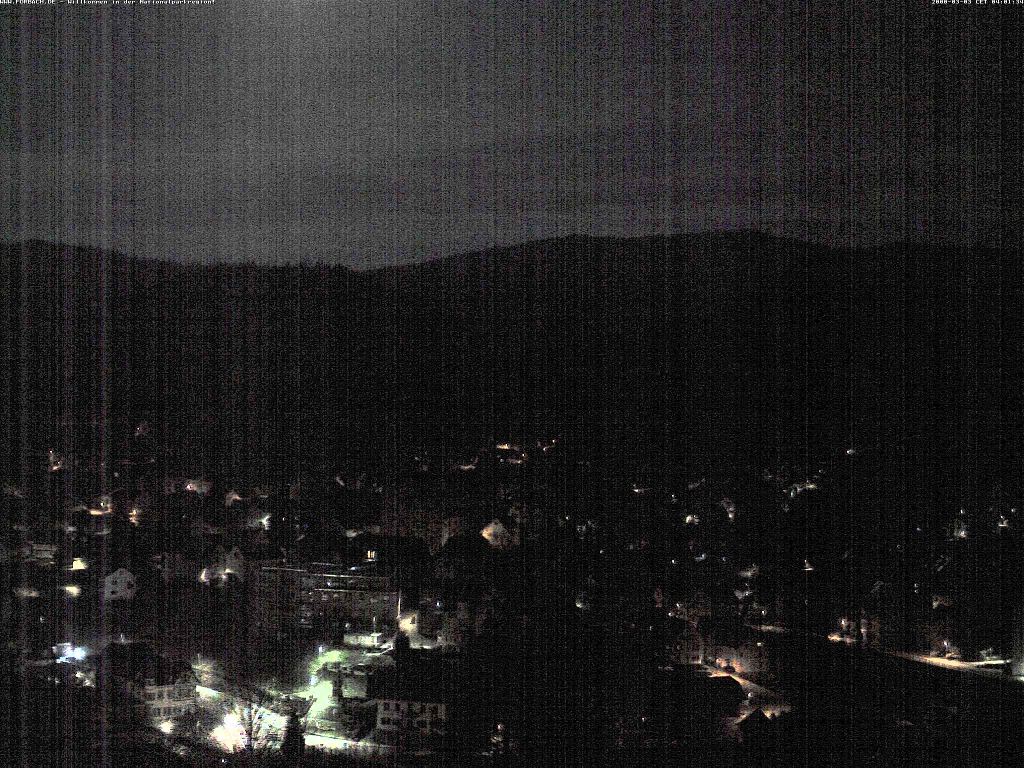 Archiv Foto Webcam Blick auf Forbach im Nordschwarzwald