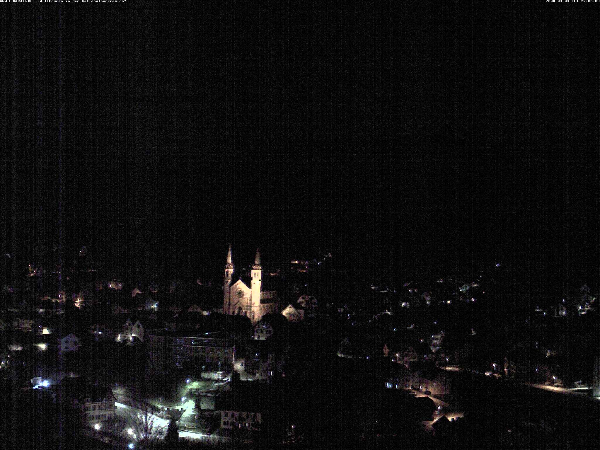 Archiv Foto Webcam Blick auf Forbach im Nordschwarzwald