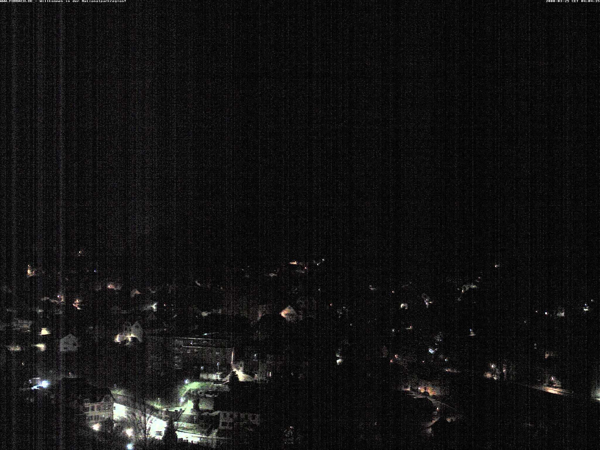 Archiv Foto Webcam Blick auf Forbach im Nordschwarzwald