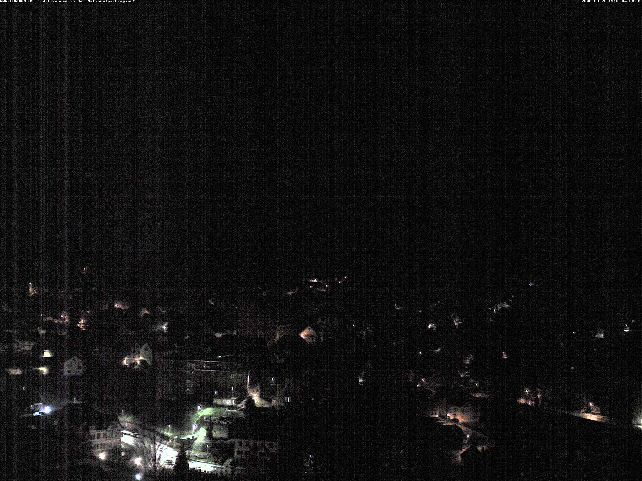 Archiv Foto Webcam Blick auf Forbach im Nordschwarzwald