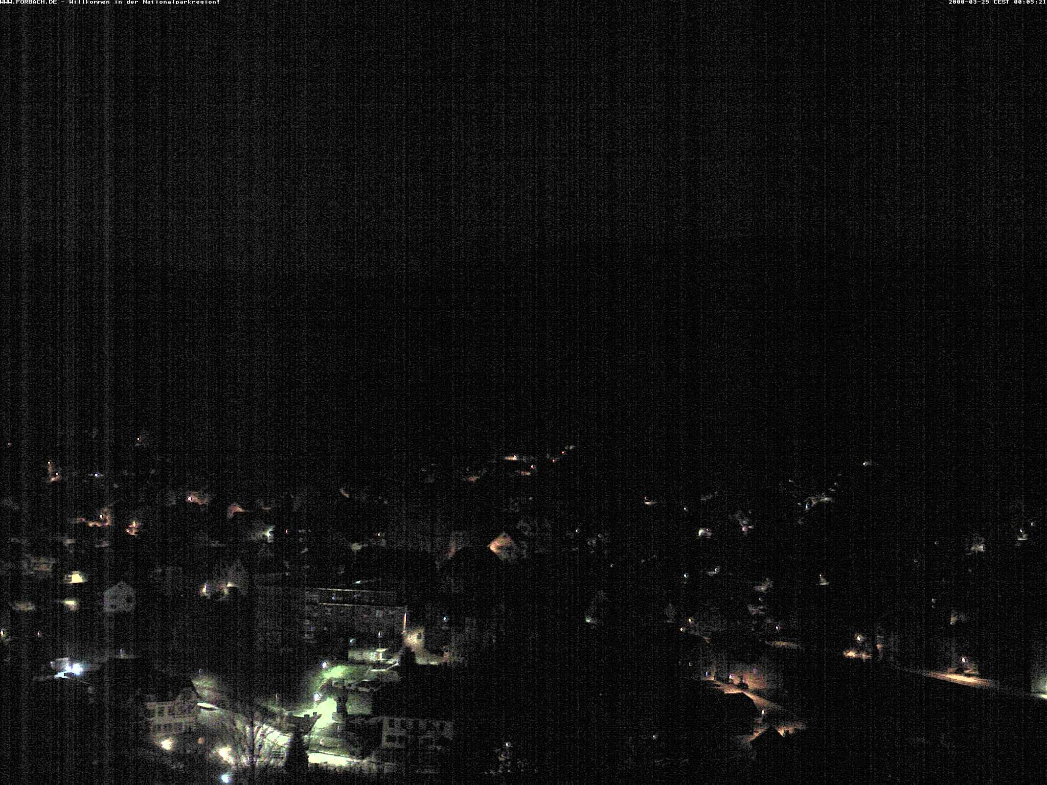 Archiv Foto Webcam Blick auf Forbach im Nordschwarzwald