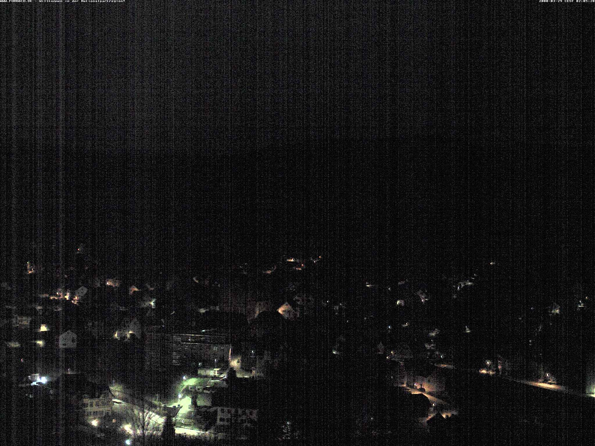 Archiv Foto Webcam Blick auf Forbach im Nordschwarzwald