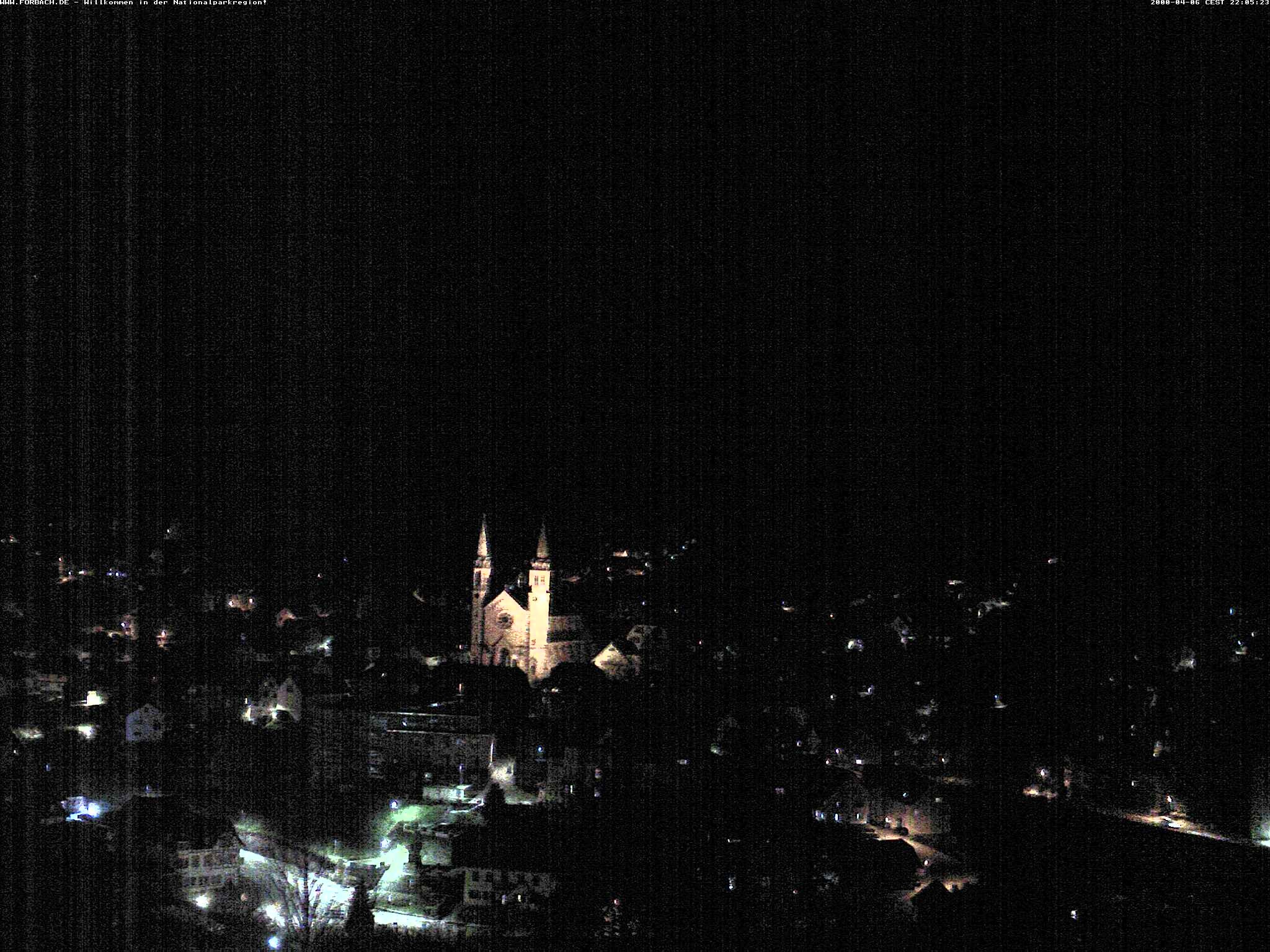 Archiv Foto Webcam Blick auf Forbach im Nordschwarzwald