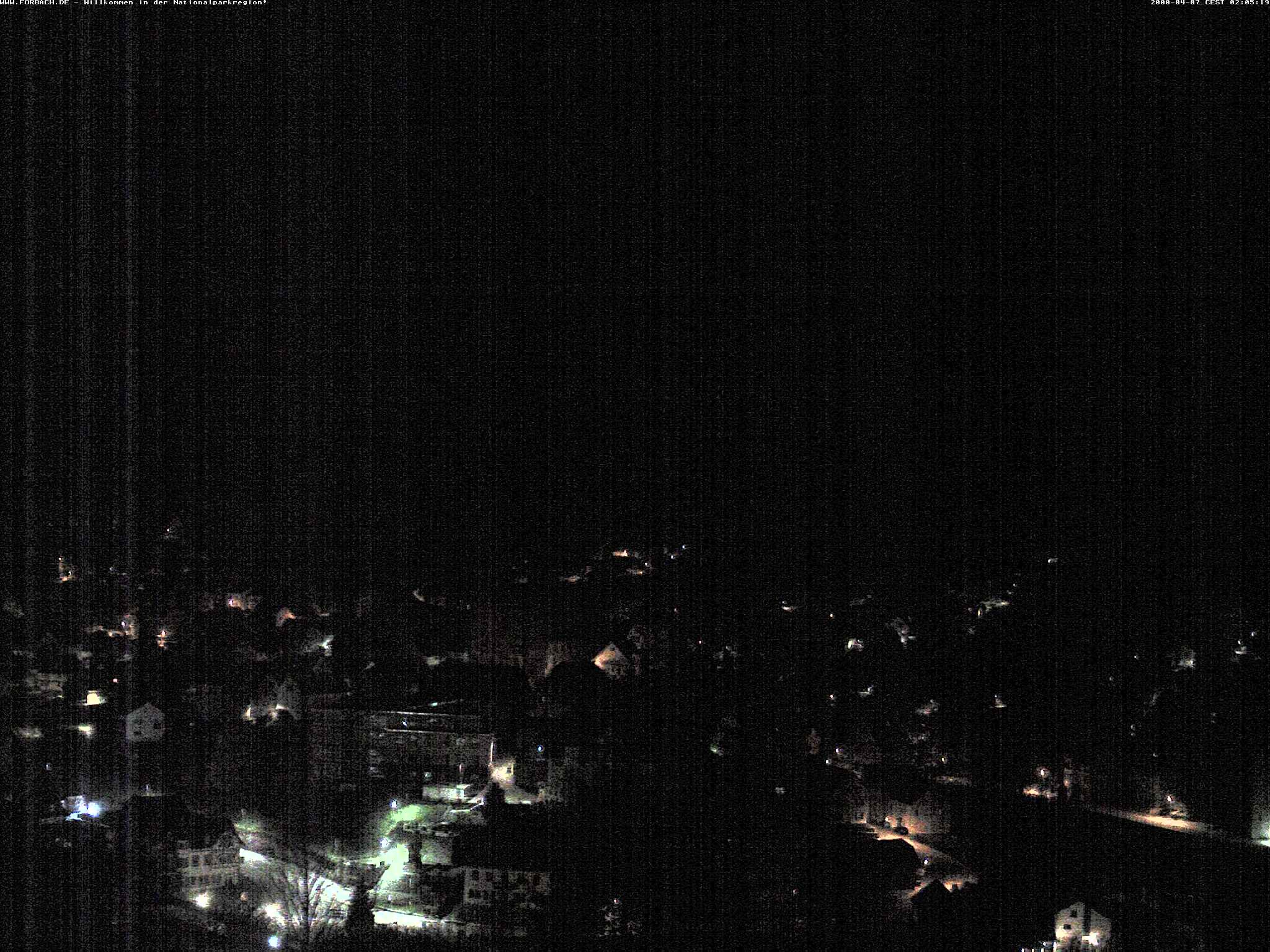 Archiv Foto Webcam Blick auf Forbach im Nordschwarzwald