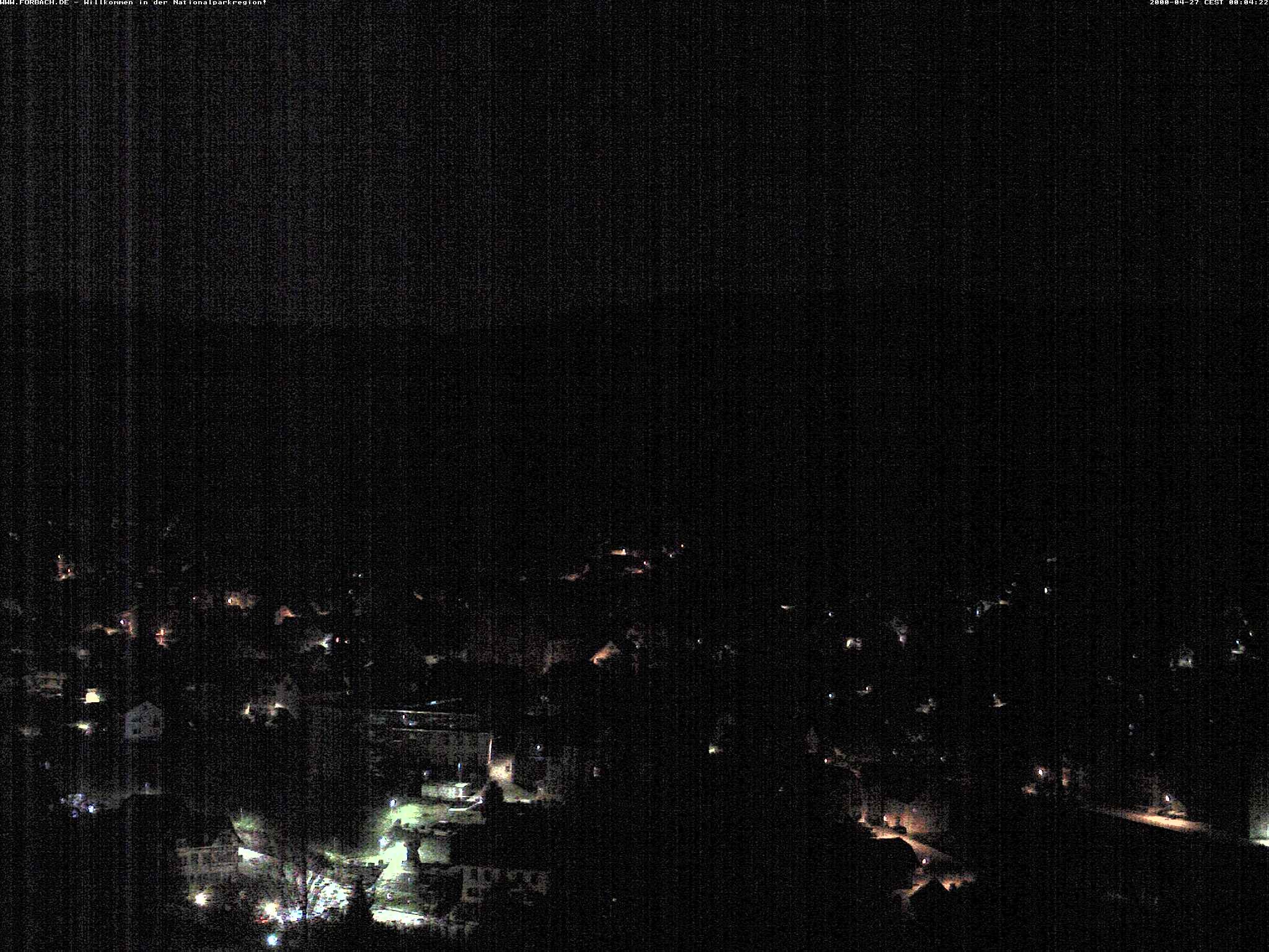 Archiv Foto Webcam Blick auf Forbach im Nordschwarzwald