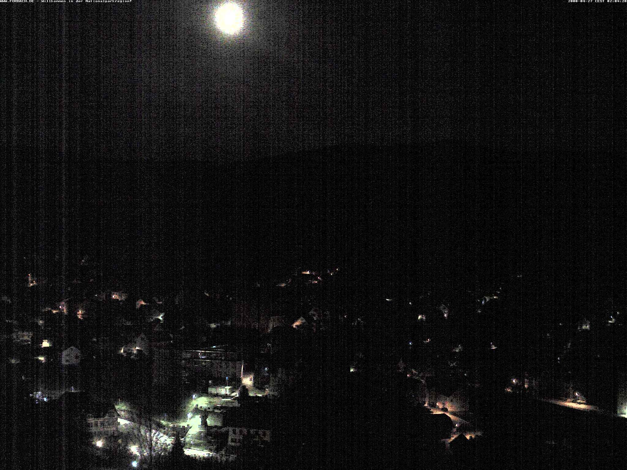 Archiv Foto Webcam Blick auf Forbach im Nordschwarzwald