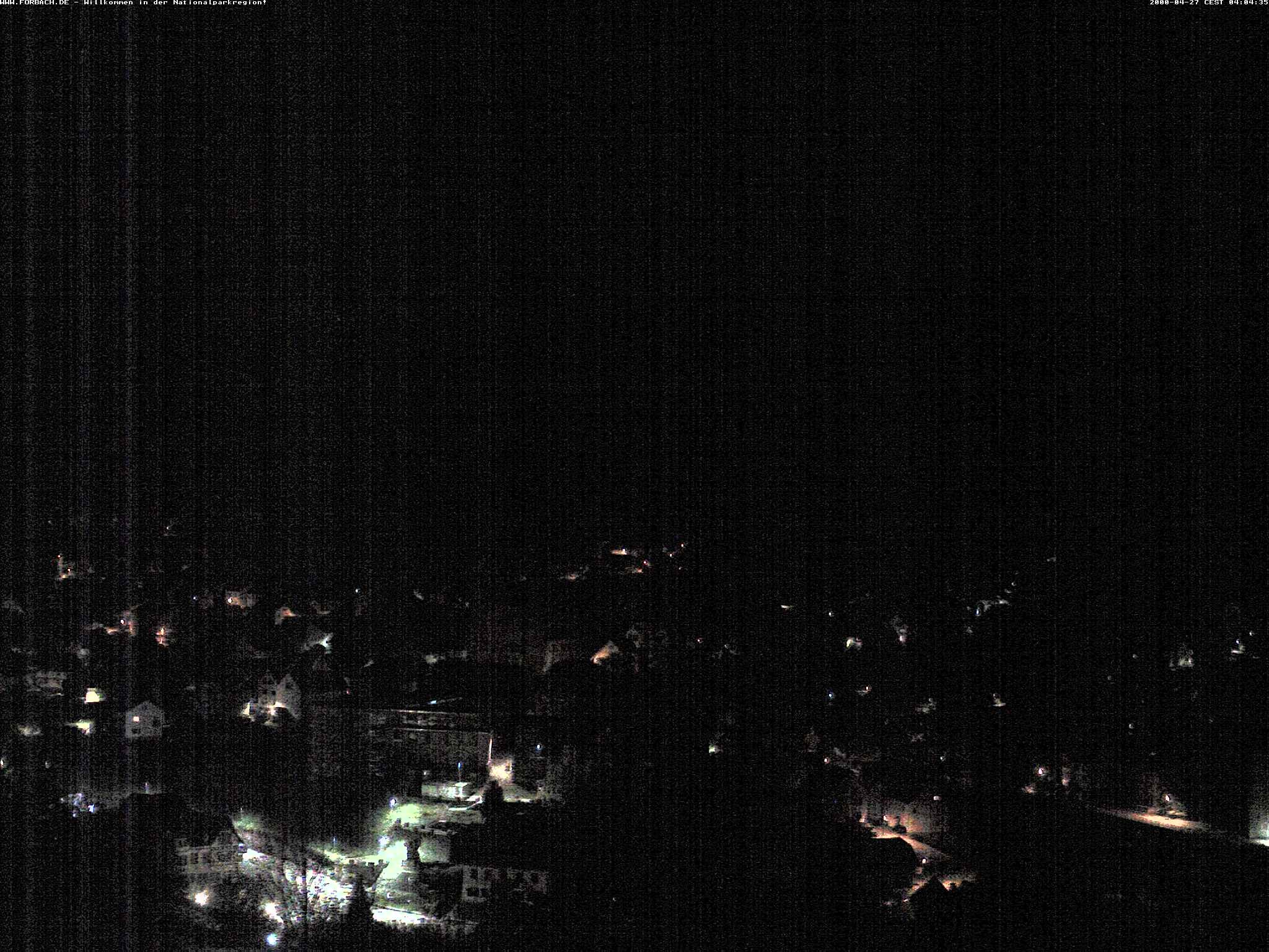 Archiv Foto Webcam Blick auf Forbach im Nordschwarzwald