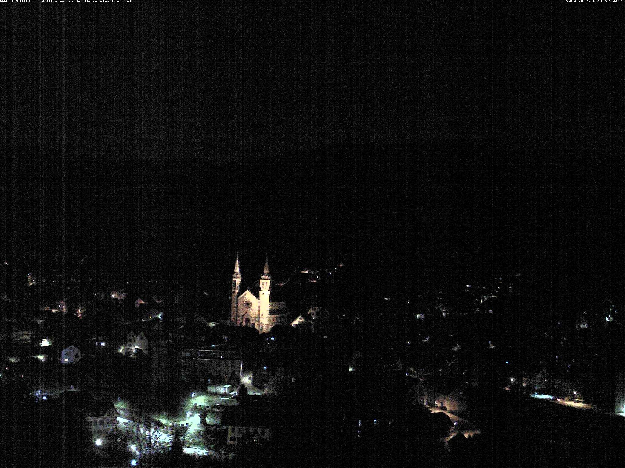 Archiv Foto Webcam Blick auf Forbach im Nordschwarzwald