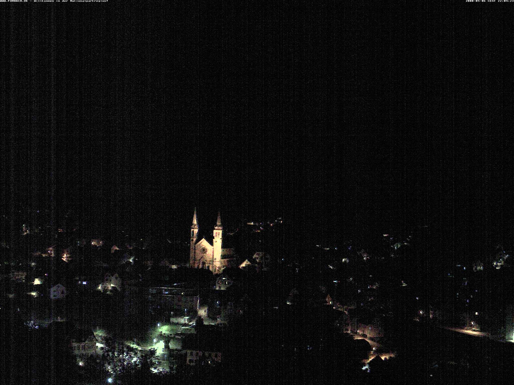 Archiv Foto Webcam Blick auf Forbach im Nordschwarzwald