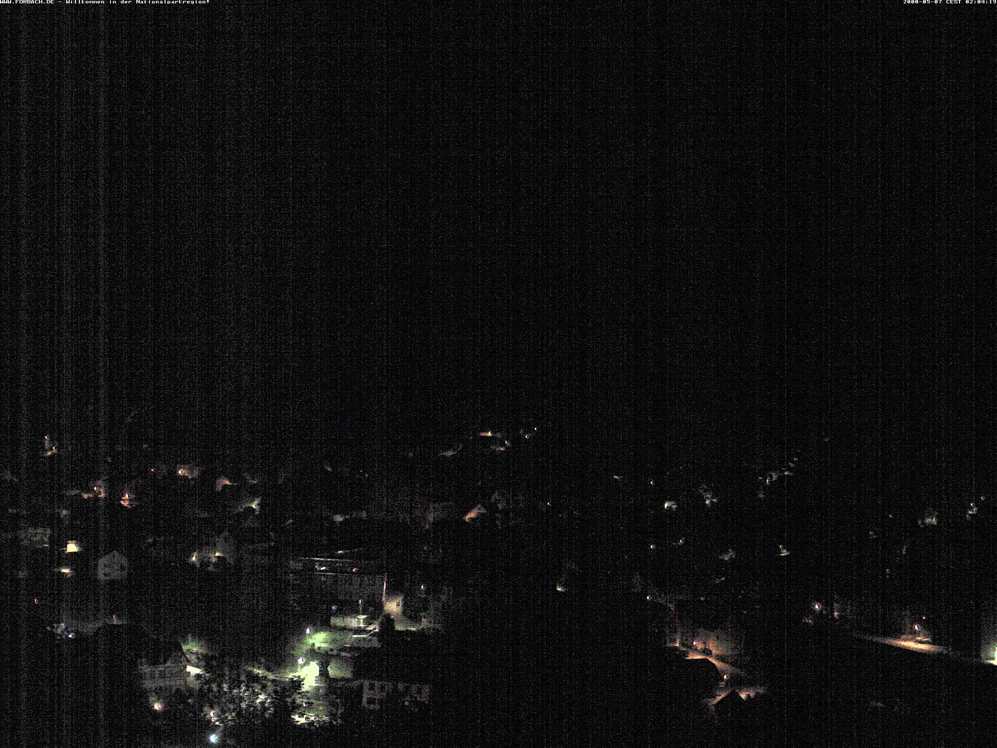Archiv Foto Webcam Blick auf Forbach im Nordschwarzwald