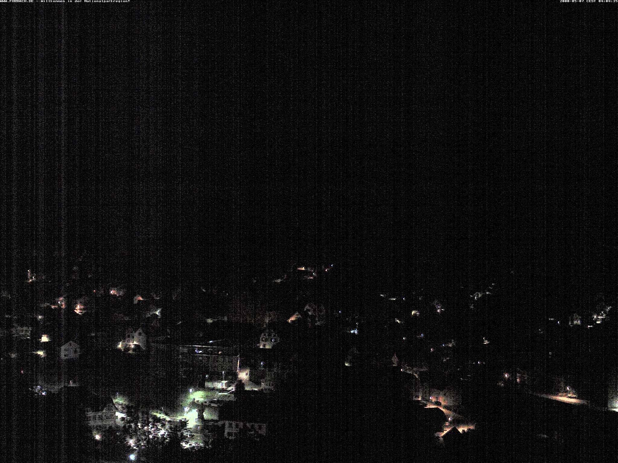 Archiv Foto Webcam Blick auf Forbach im Nordschwarzwald