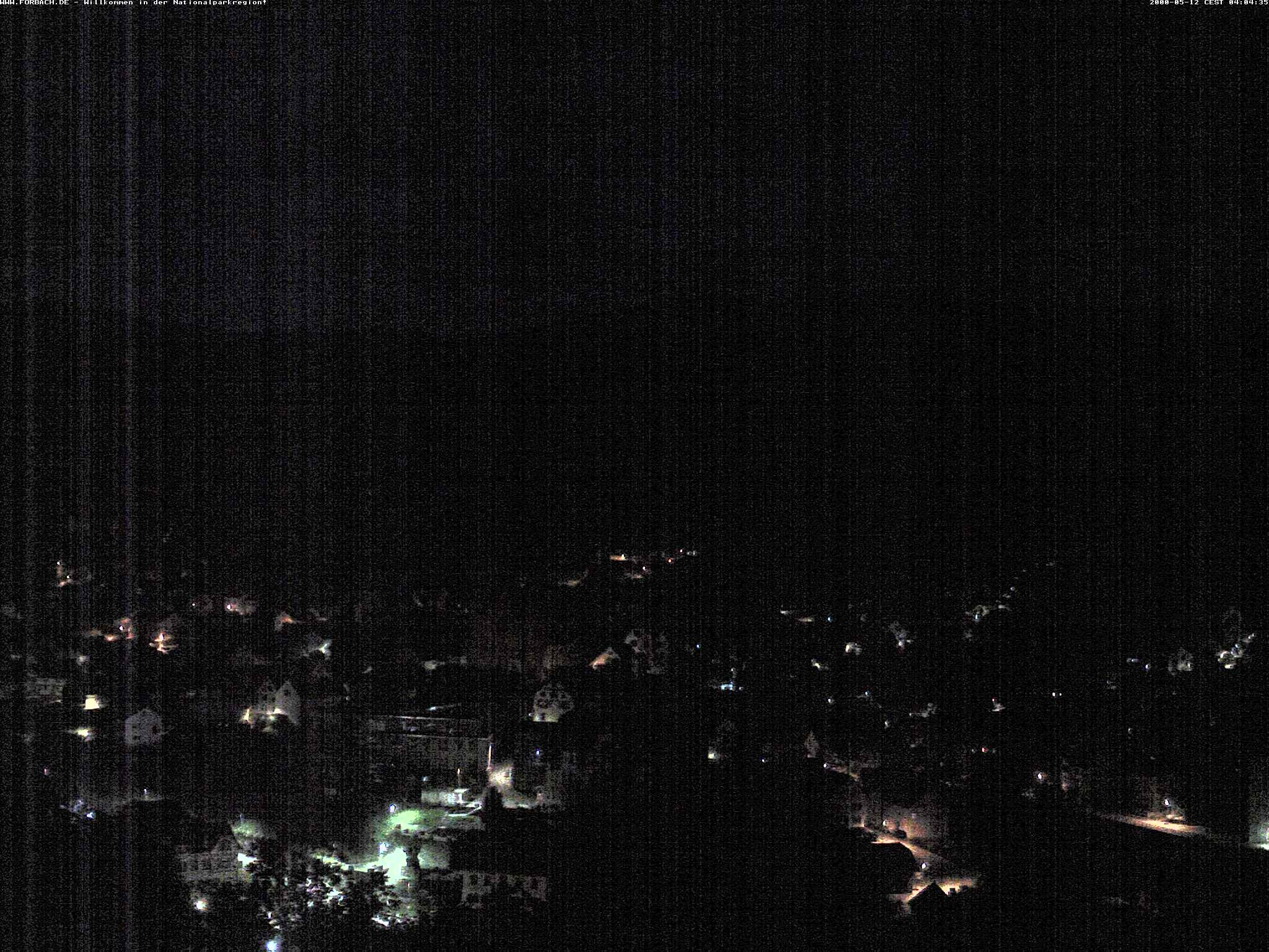 Archiv Foto Webcam Blick auf Forbach im Nordschwarzwald
