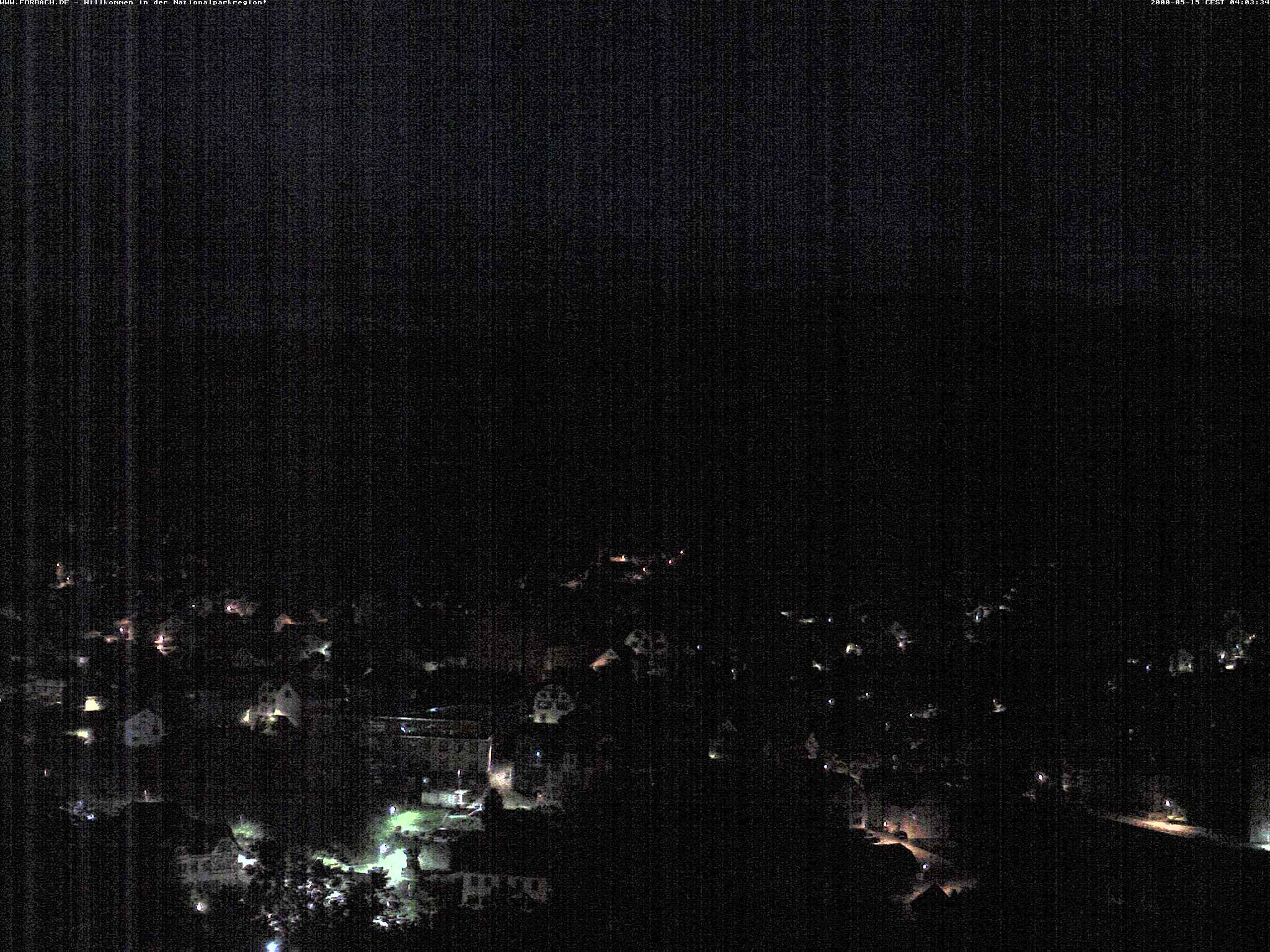 Archiv Foto Webcam Blick auf Forbach im Nordschwarzwald