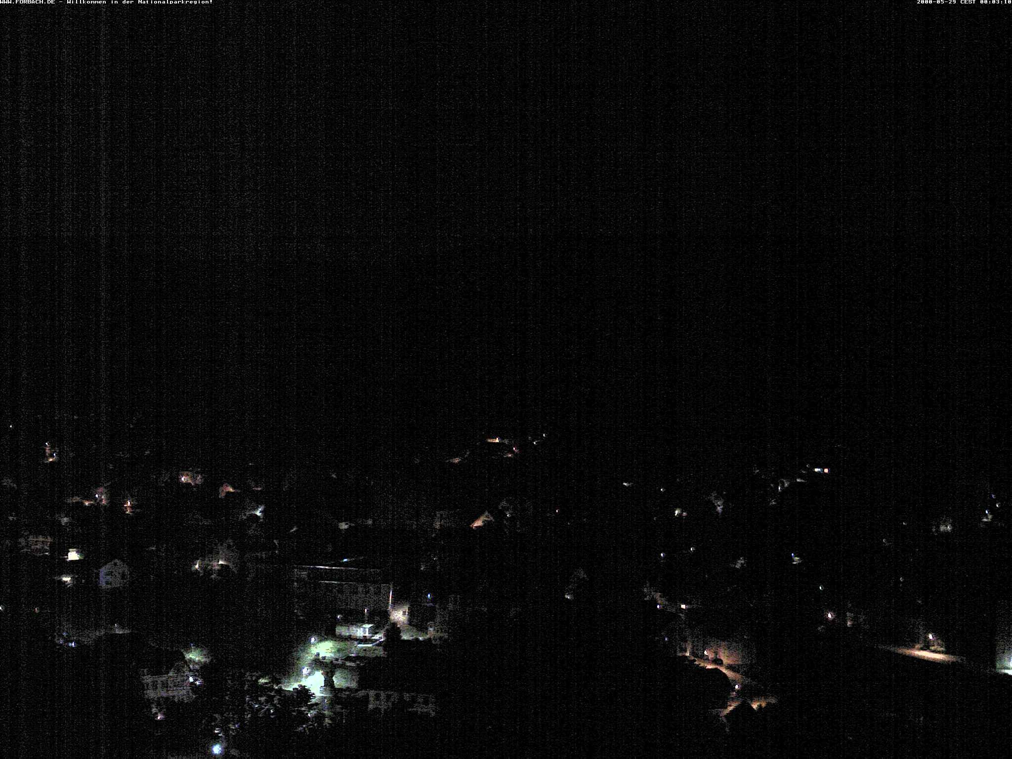 Archiv Foto Webcam Blick auf Forbach im Nordschwarzwald