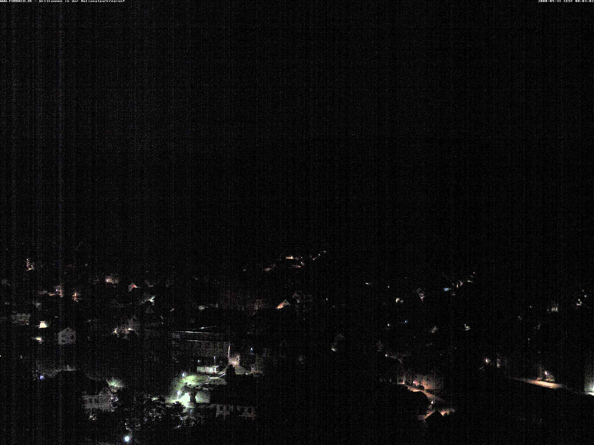 Archiv Foto Webcam Blick auf Forbach im Nordschwarzwald