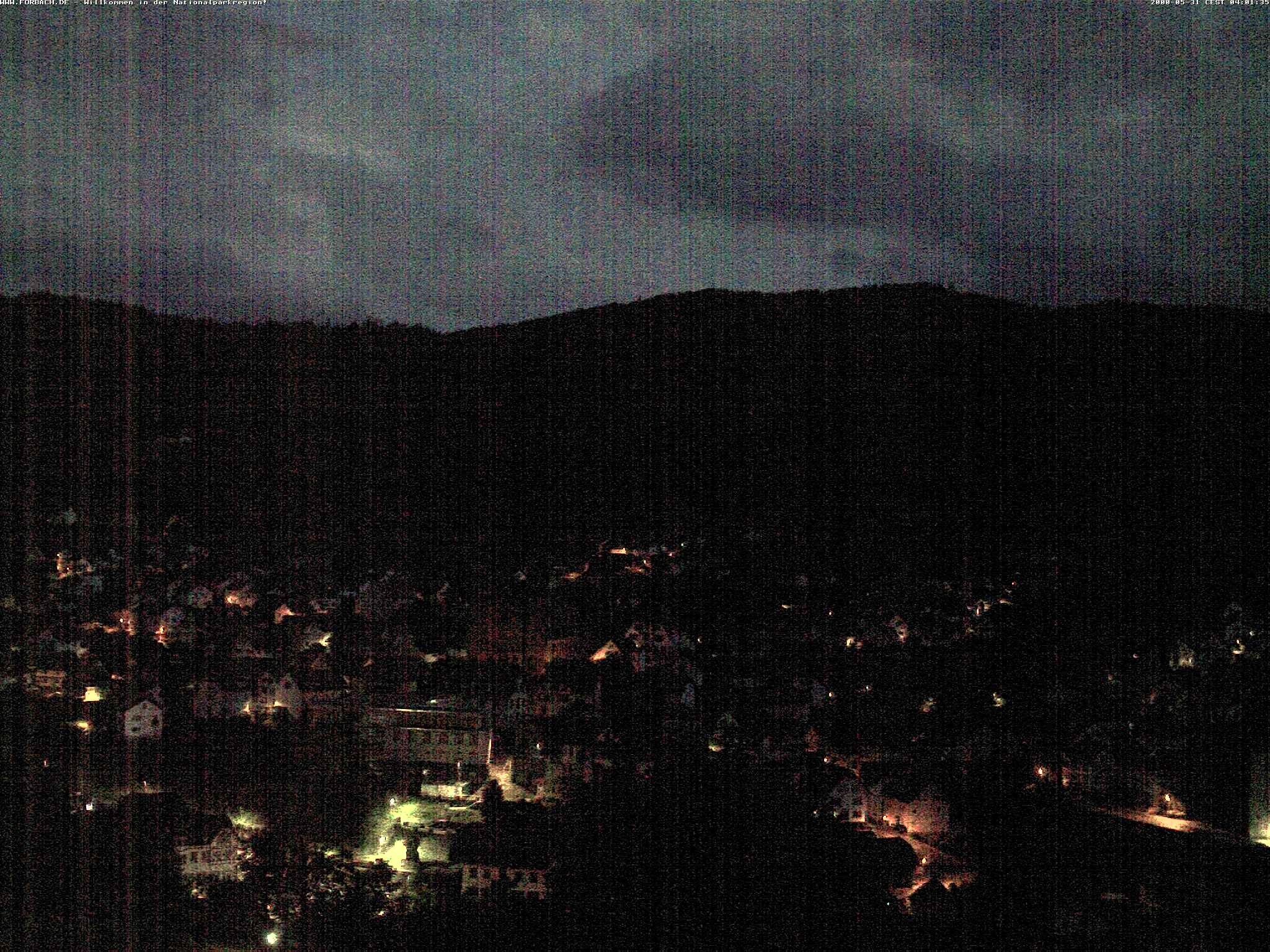Archiv Foto Webcam Blick auf Forbach im Nordschwarzwald