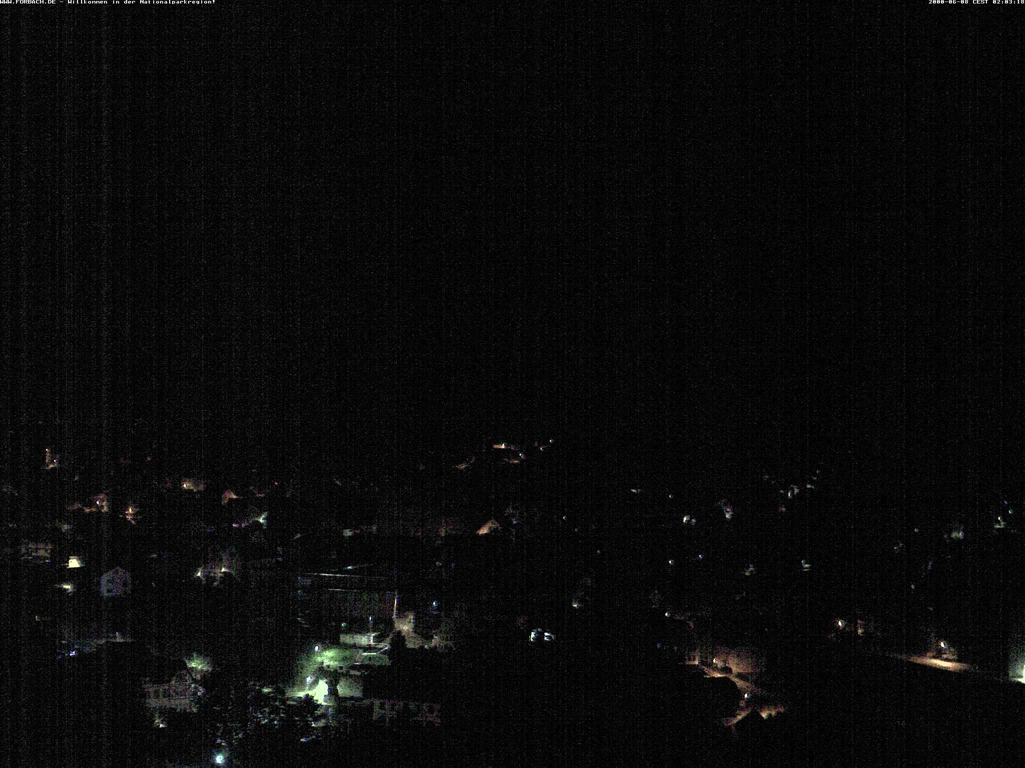 Archiv Foto Webcam Blick auf Forbach im Nordschwarzwald