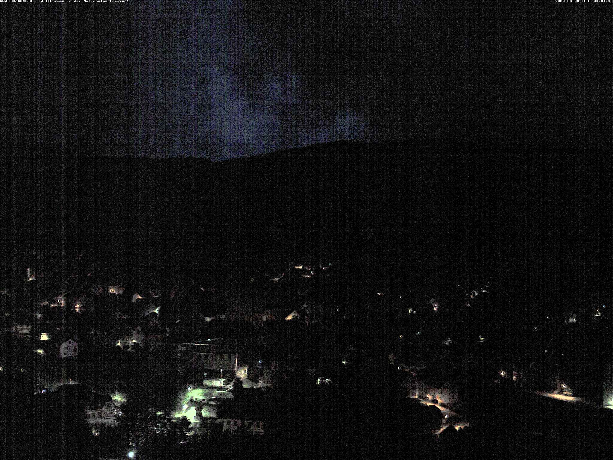 Archiv Foto Webcam Blick auf Forbach im Nordschwarzwald
