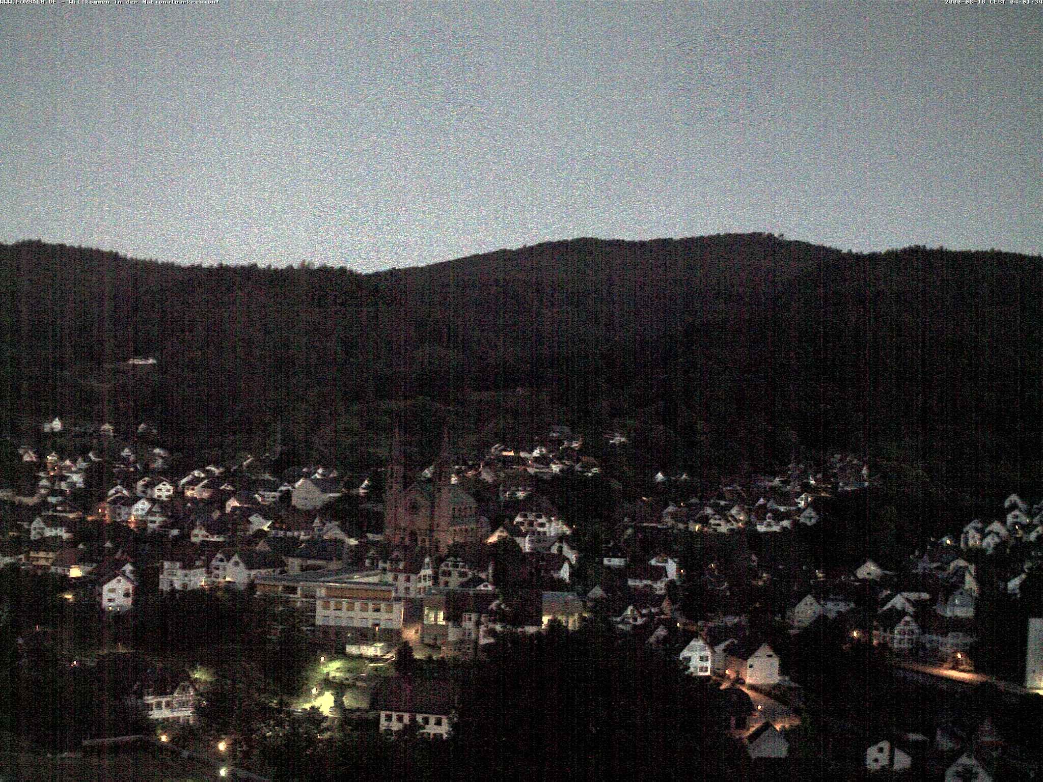 Archived image Webcam Forbach - Black Forest