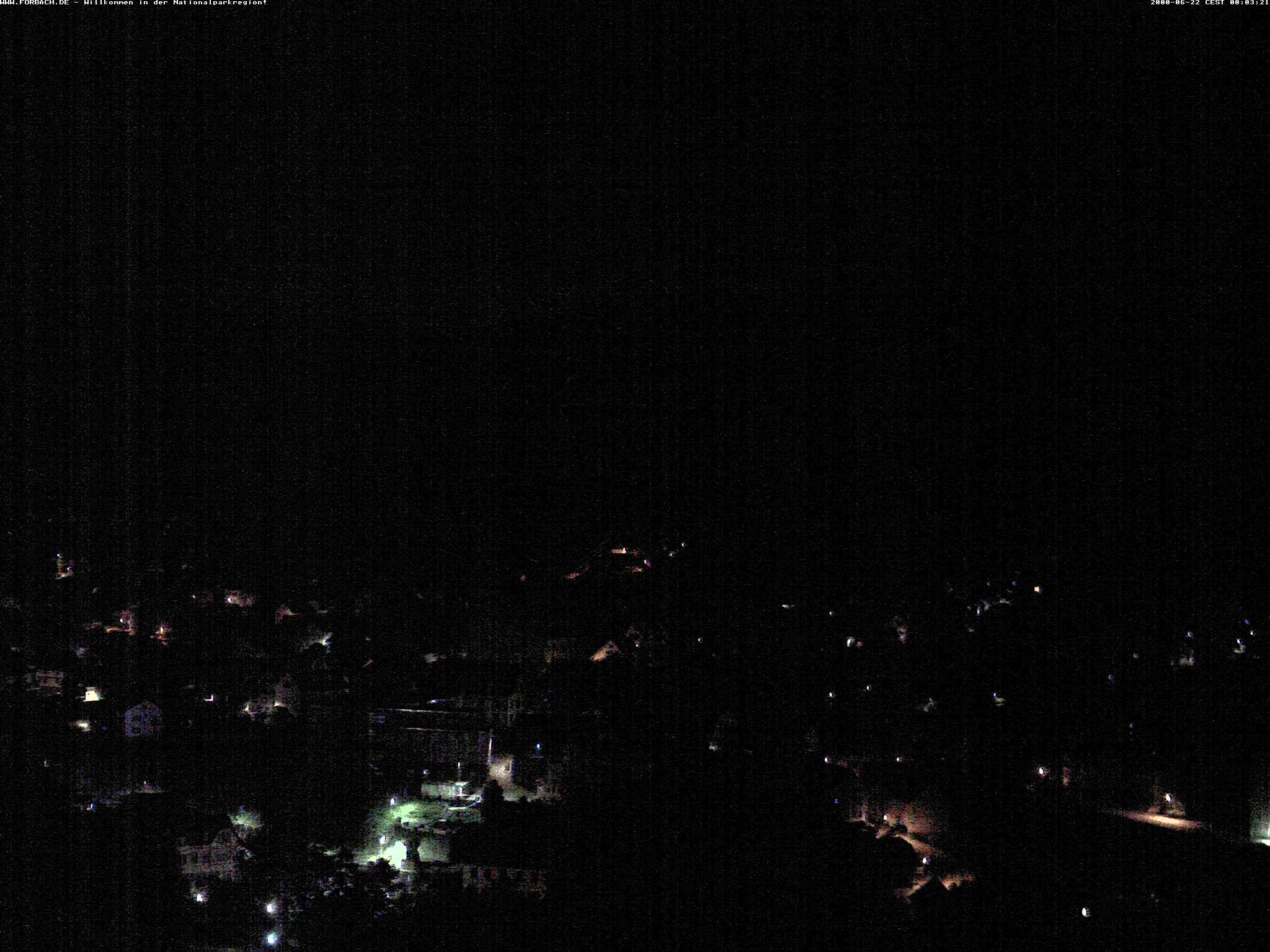 Archived image Webcam Forbach - Black Forest