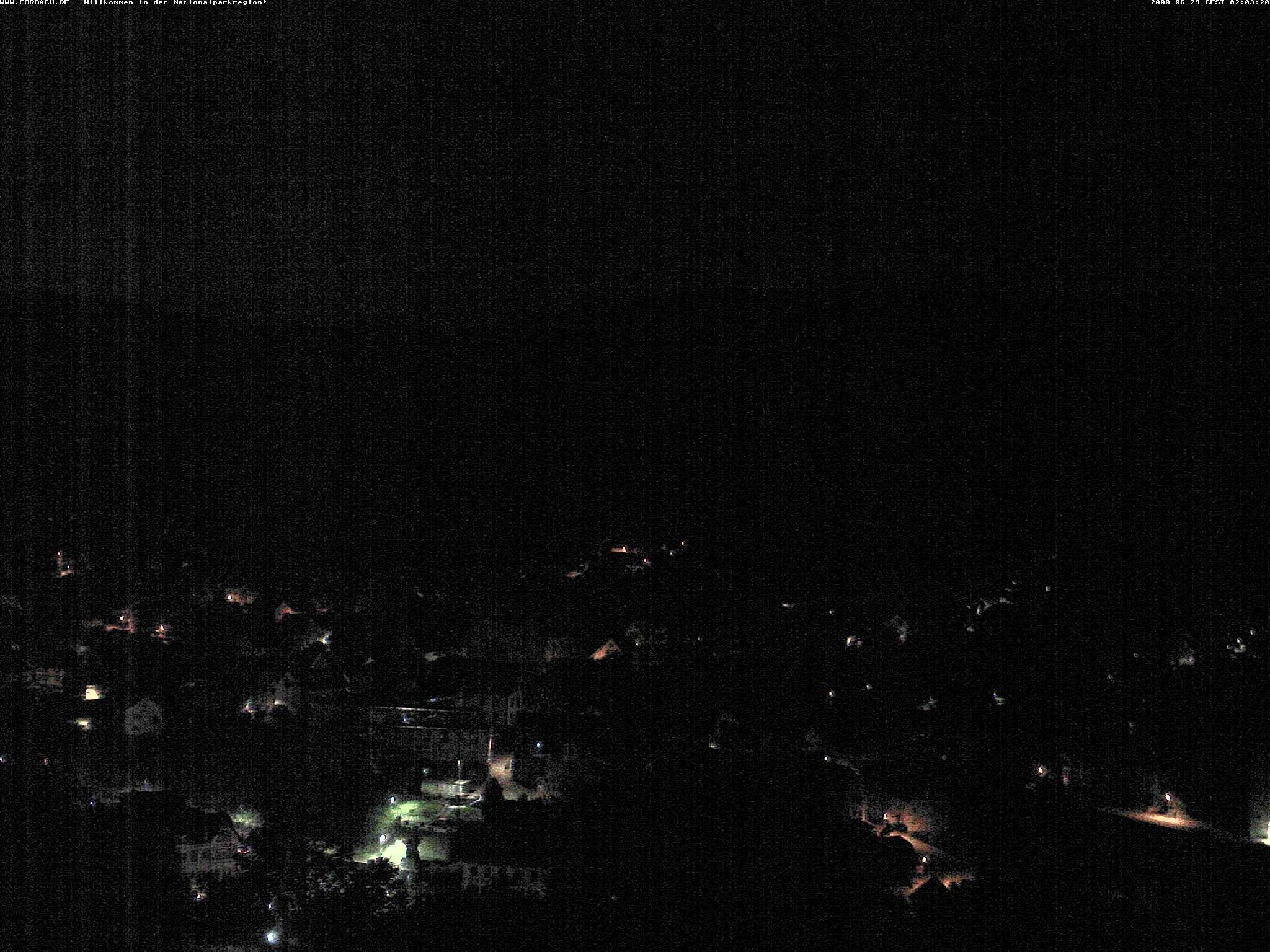 Archiv Foto Webcam Blick auf Forbach im Nordschwarzwald