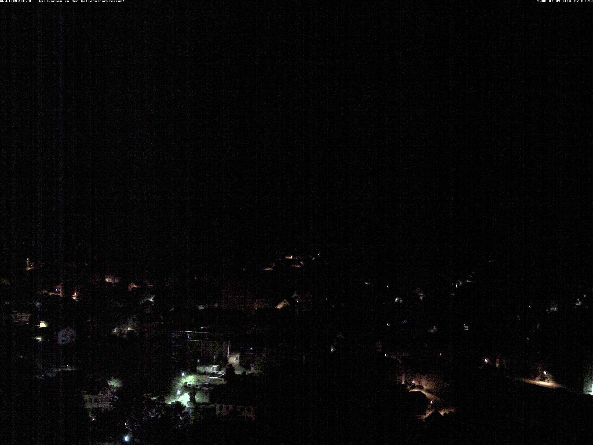 Archiv Foto Webcam Blick auf Forbach im Nordschwarzwald