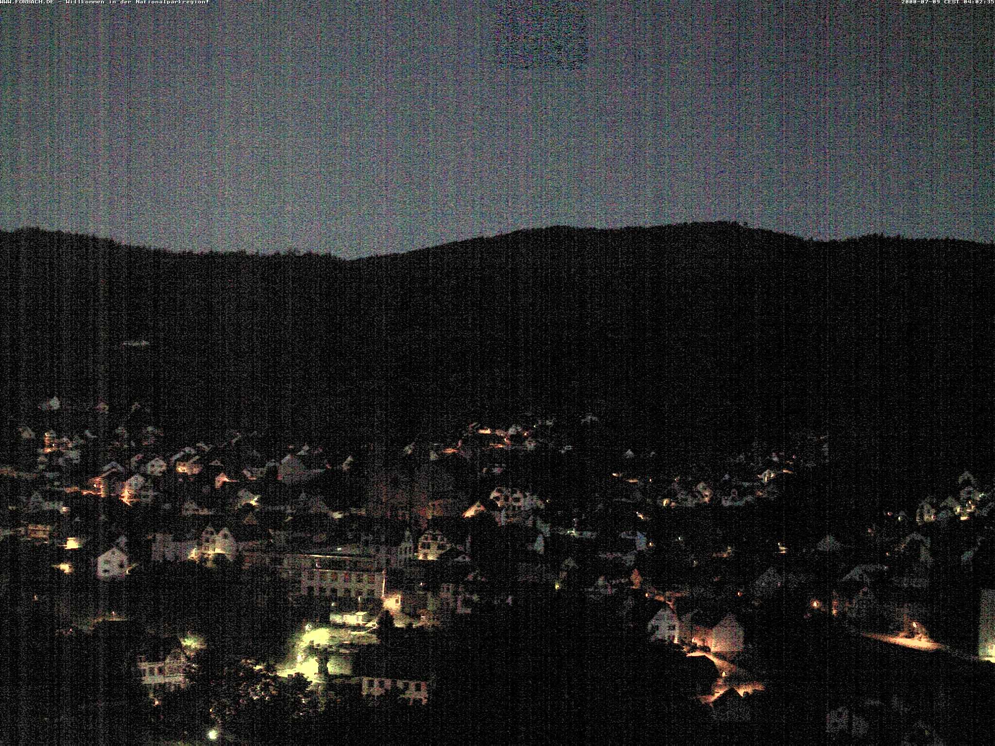 Archiv Foto Webcam Blick auf Forbach im Nordschwarzwald