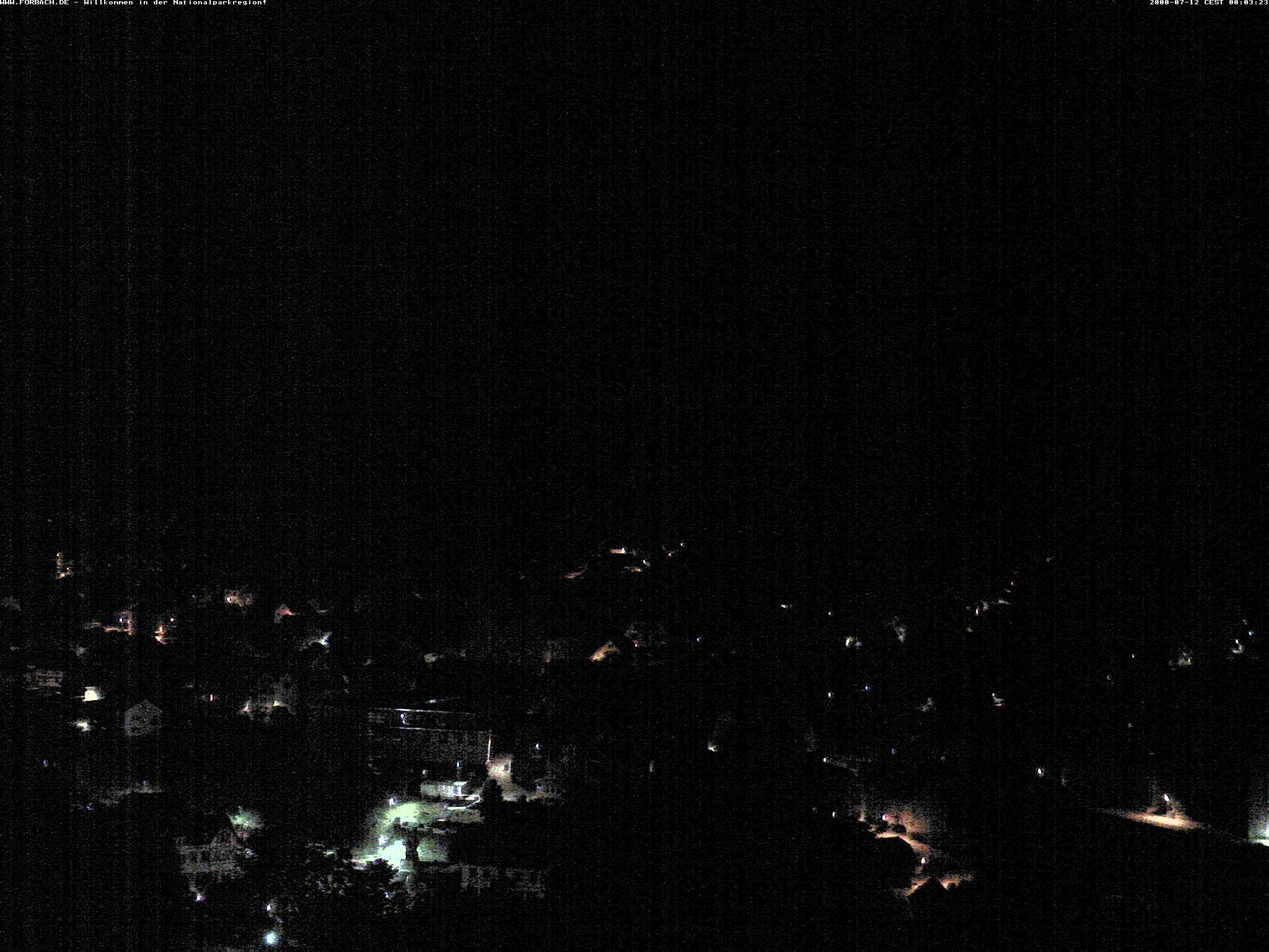 Archiv Foto Webcam Blick auf Forbach im Nordschwarzwald