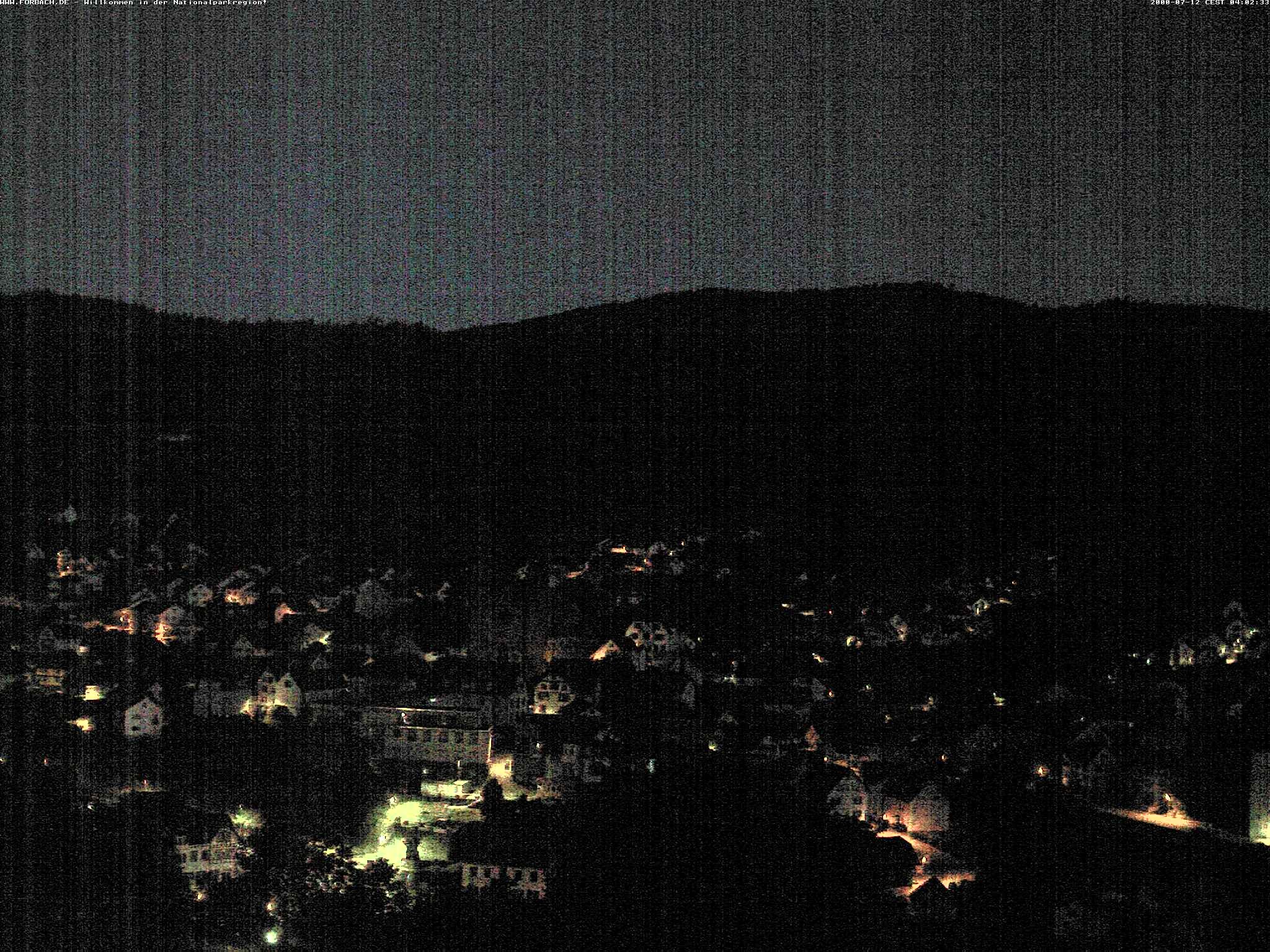 Archiv Foto Webcam Blick auf Forbach im Nordschwarzwald