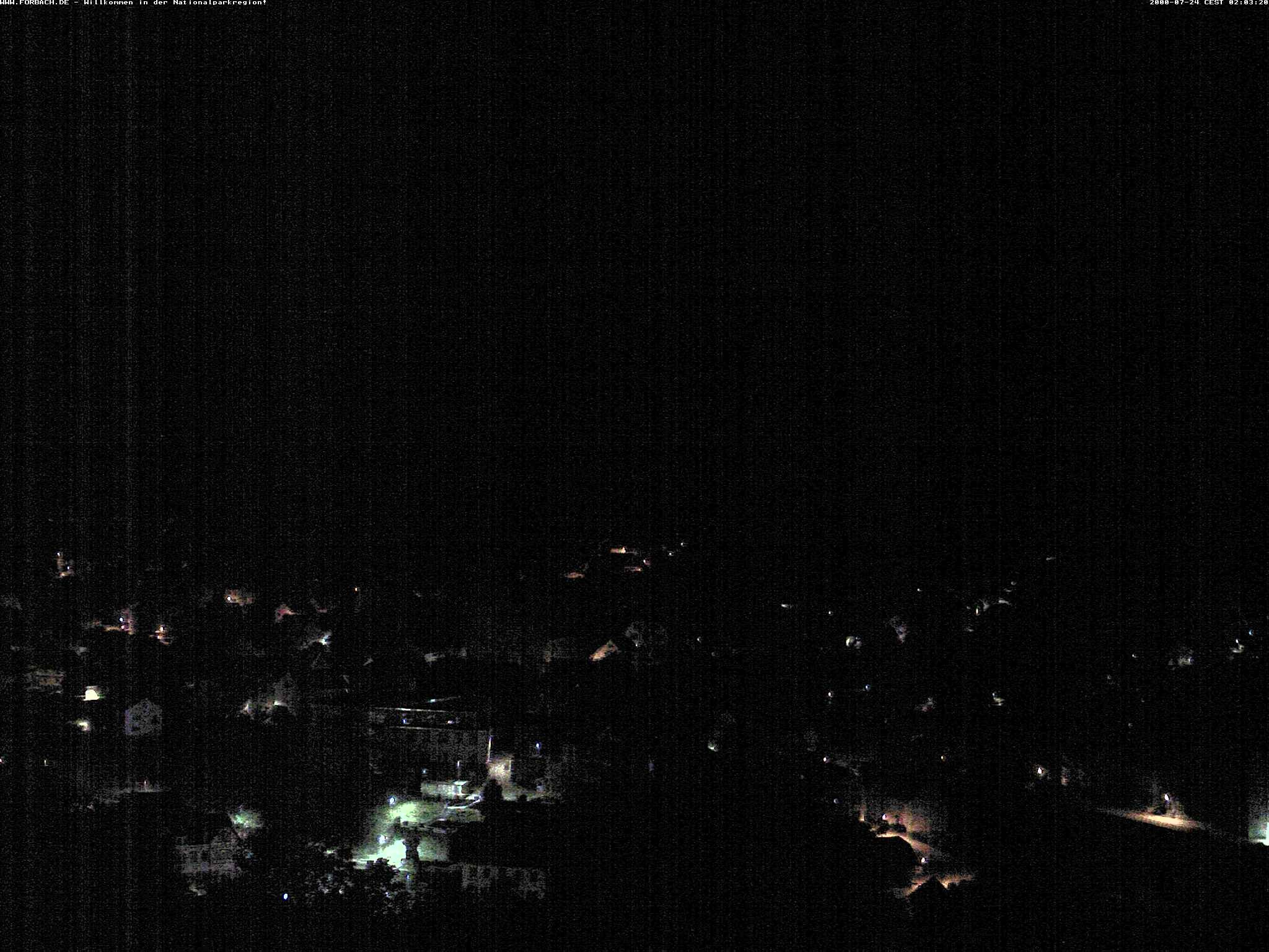 Archived image Webcam Forbach - Black Forest