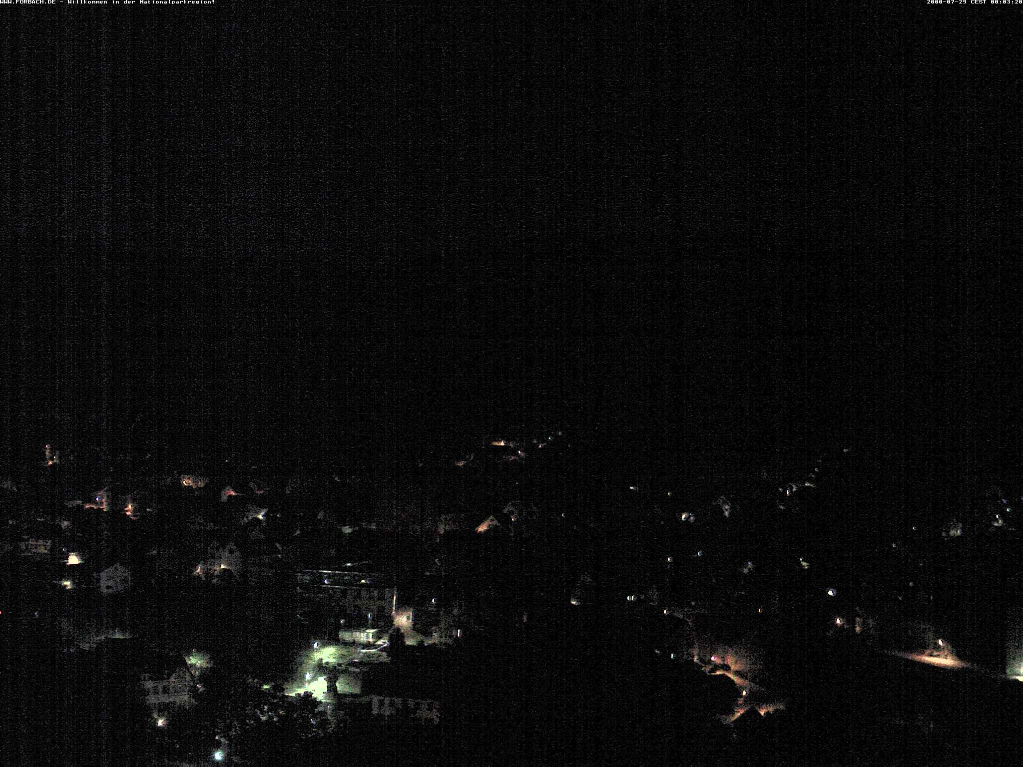 Archiv Foto Webcam Blick auf Forbach im Nordschwarzwald
