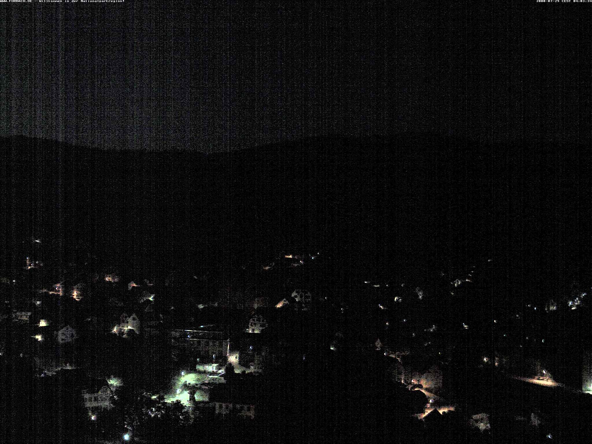 Archiv Foto Webcam Blick auf Forbach im Nordschwarzwald