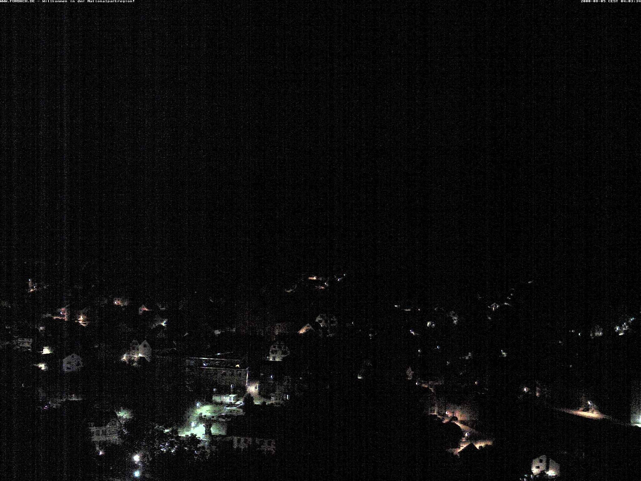 Archiv Foto Webcam Blick auf Forbach im Nordschwarzwald