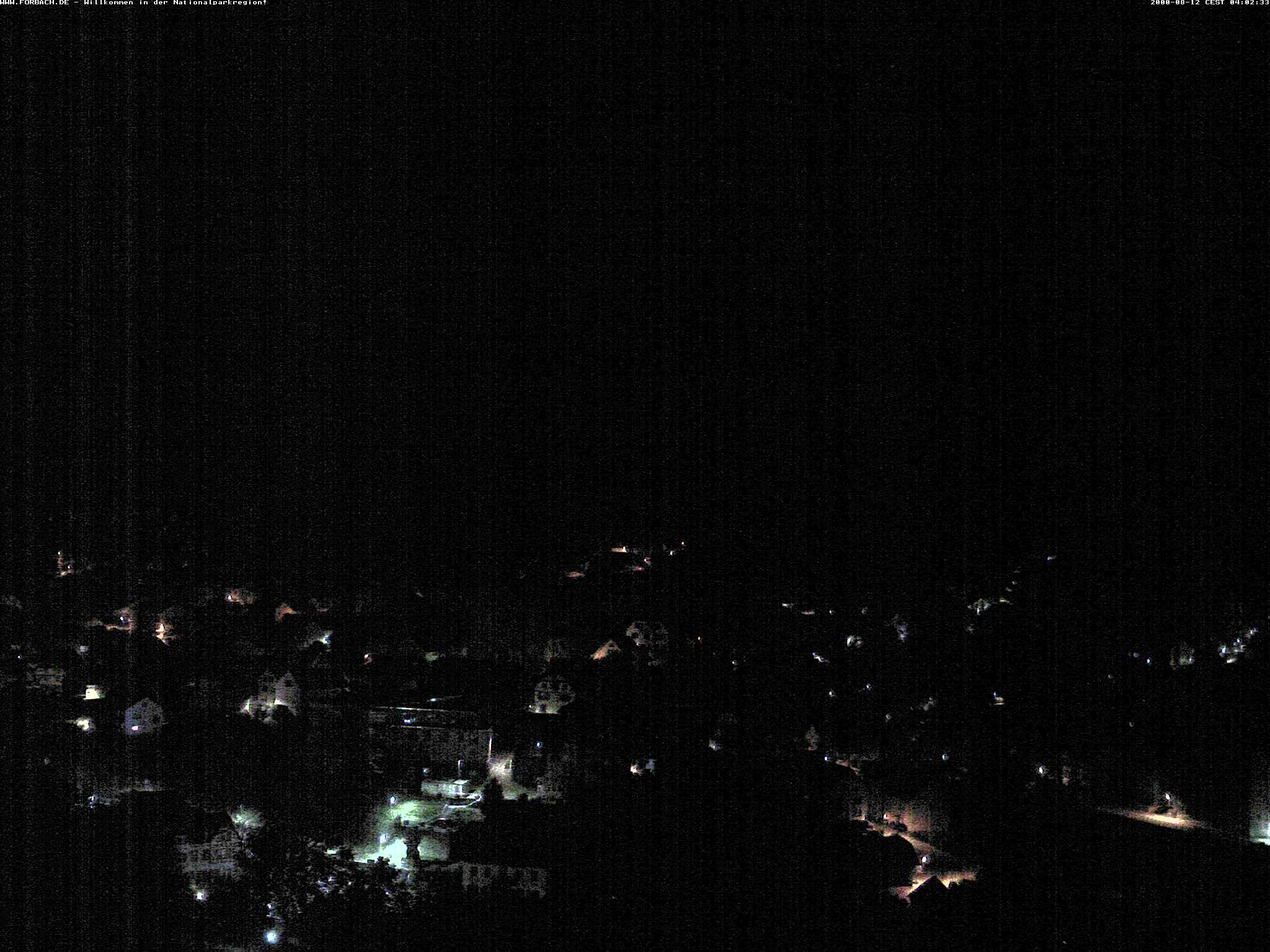 Archiv Foto Webcam Blick auf Forbach im Nordschwarzwald