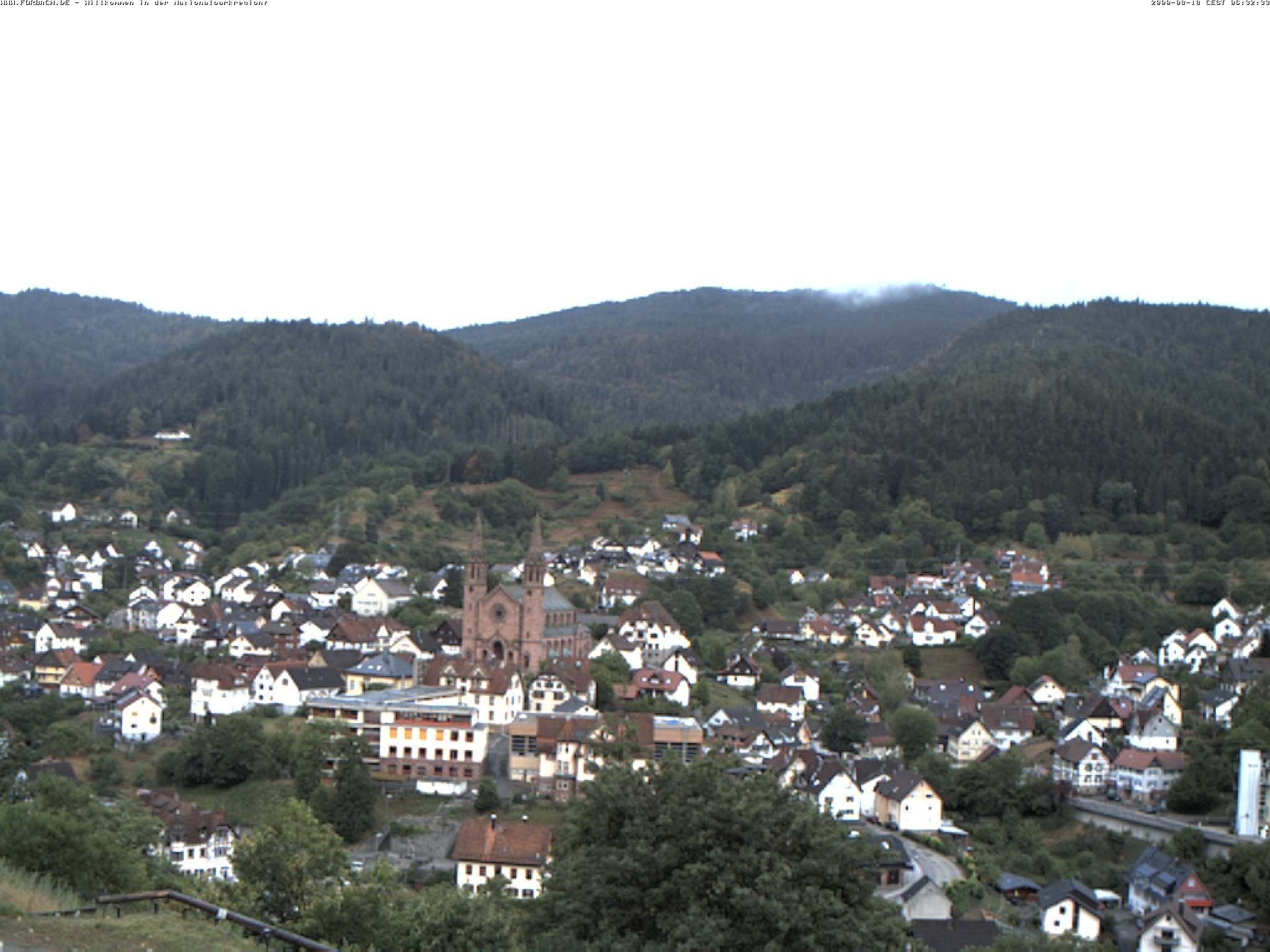 Archived image Webcam Forbach - Black Forest