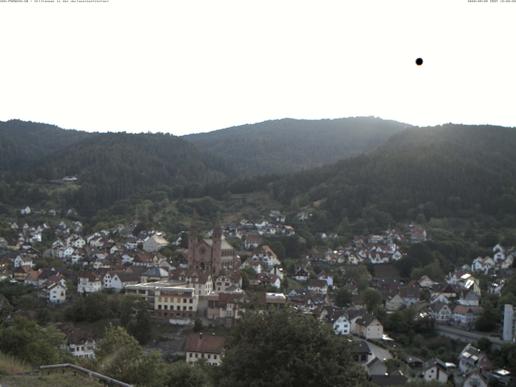Archived image Webcam Forbach - Black Forest