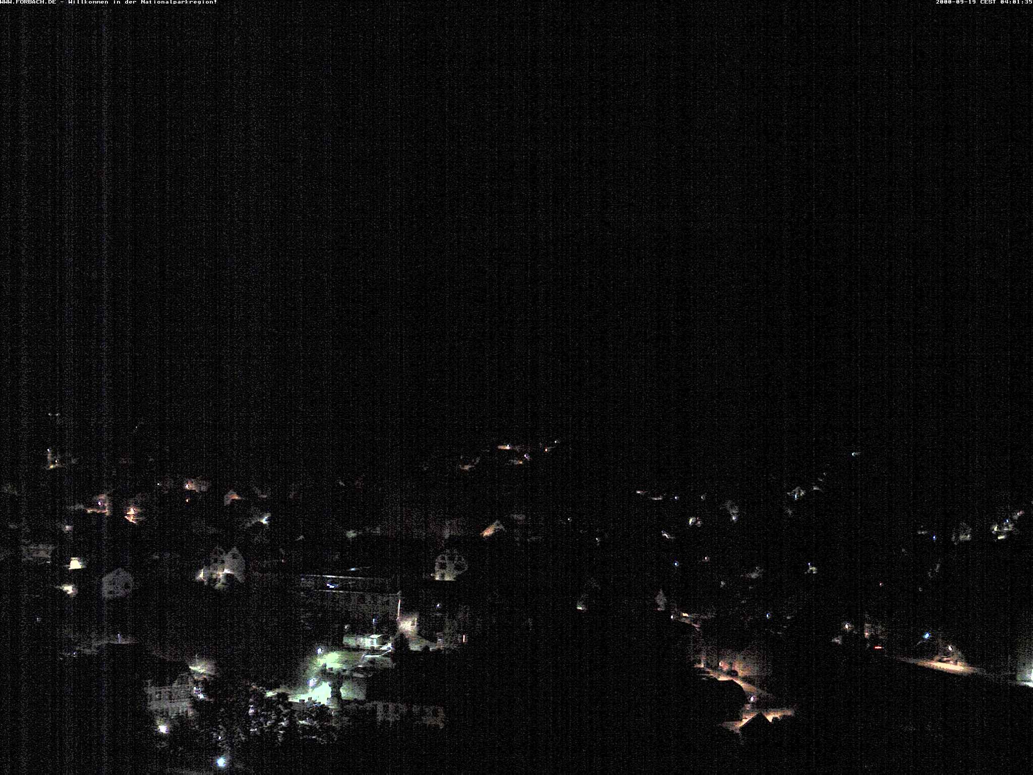 Archiv Foto Webcam Blick auf Forbach im Nordschwarzwald