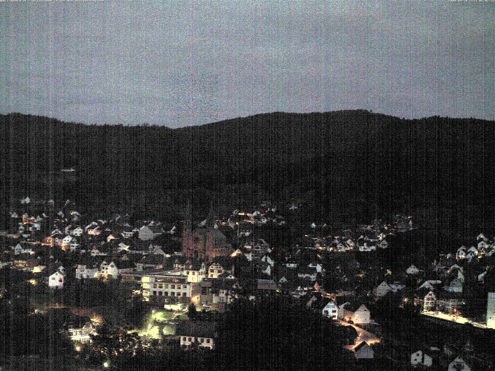 Archiv Foto Webcam Blick auf Forbach im Nordschwarzwald