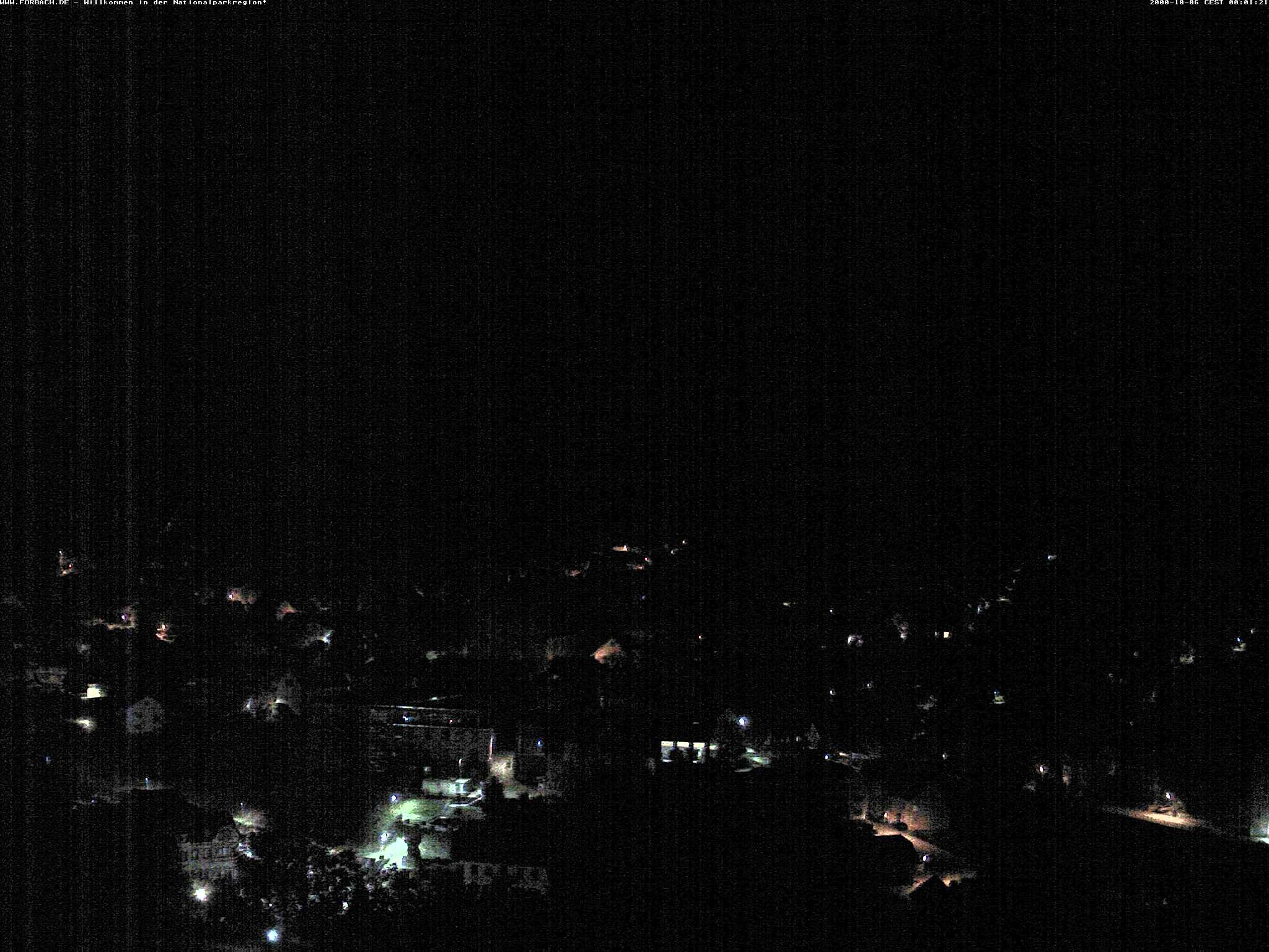 Archiv Foto Webcam Blick auf Forbach im Nordschwarzwald