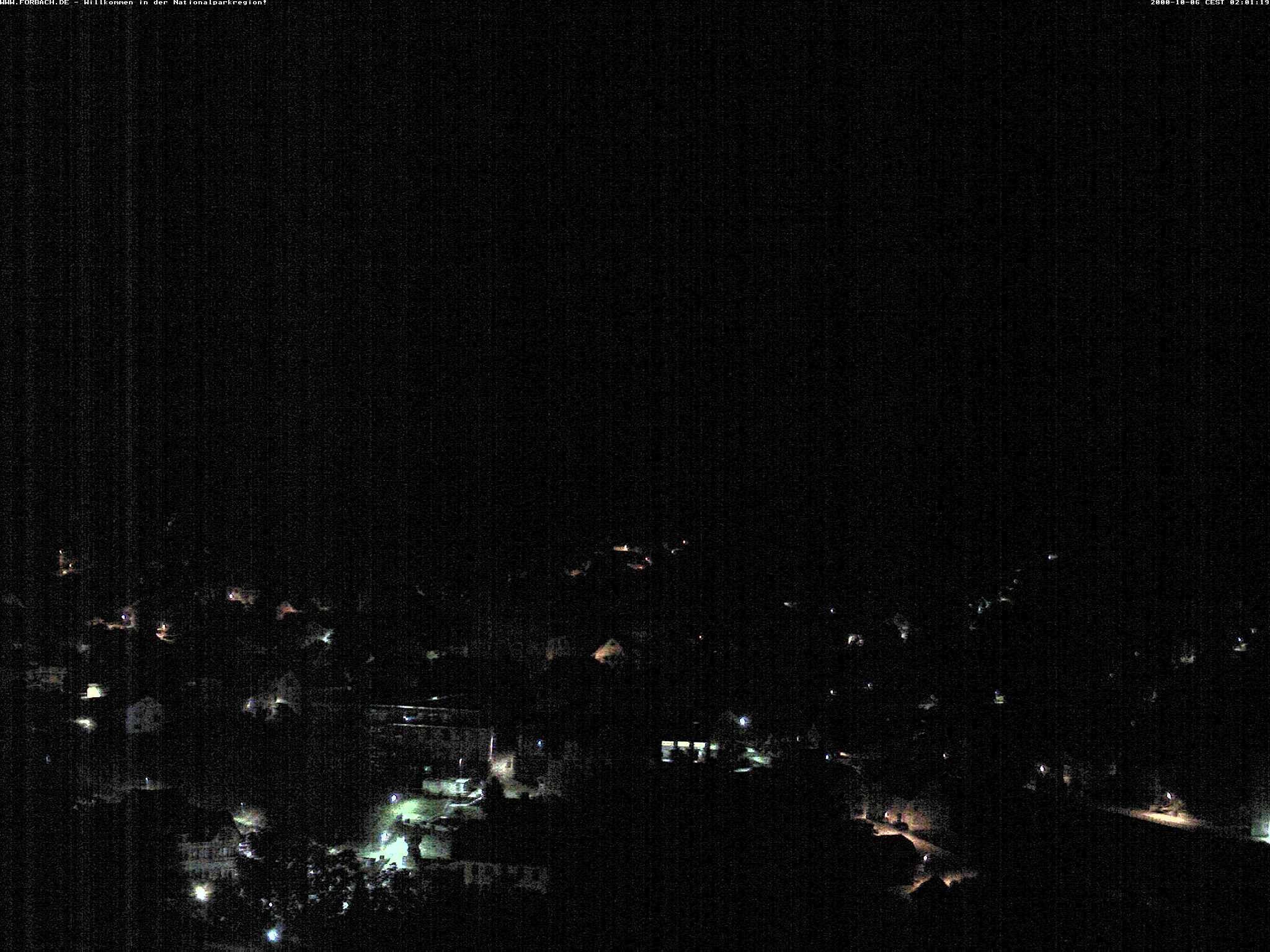 Archiv Foto Webcam Blick auf Forbach im Nordschwarzwald
