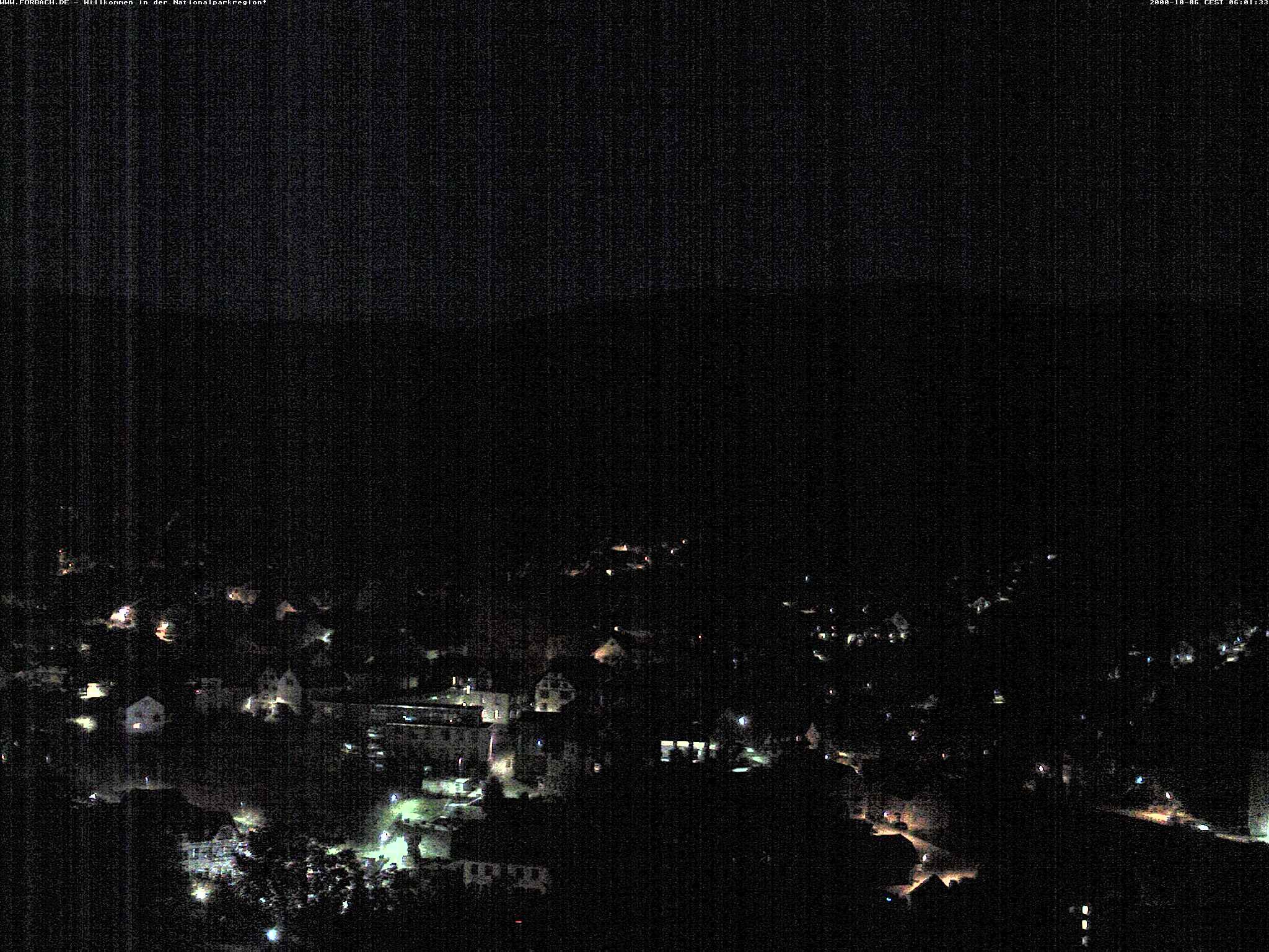 Archiv Foto Webcam Blick auf Forbach im Nordschwarzwald