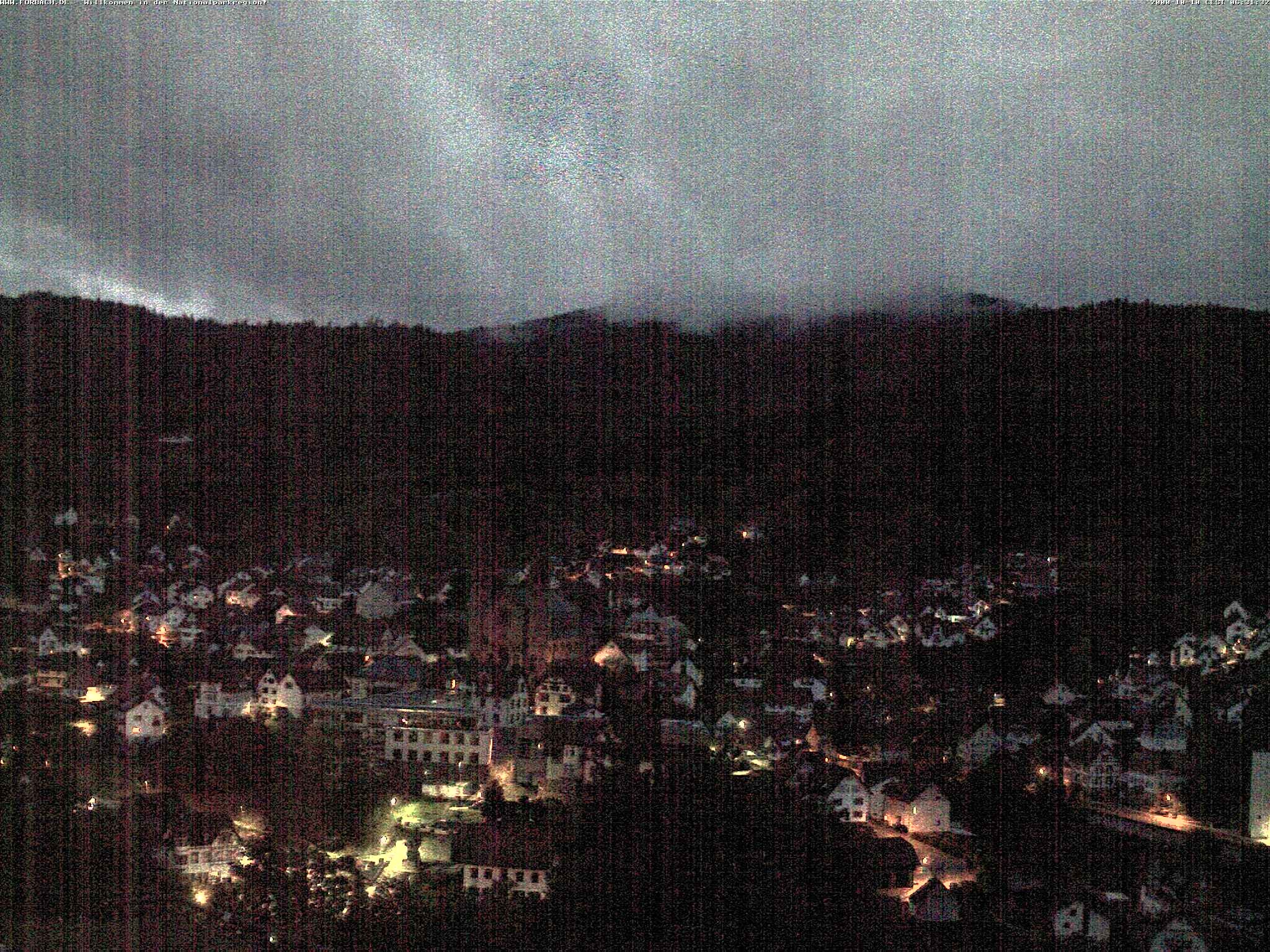 Archived image Webcam Forbach - Black Forest