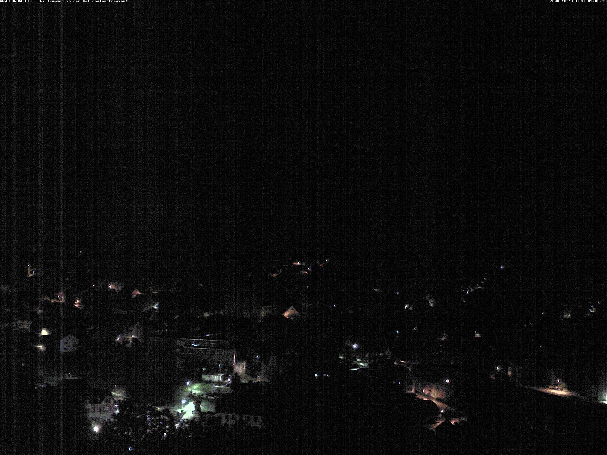 Archiv Foto Webcam Blick auf Forbach im Nordschwarzwald