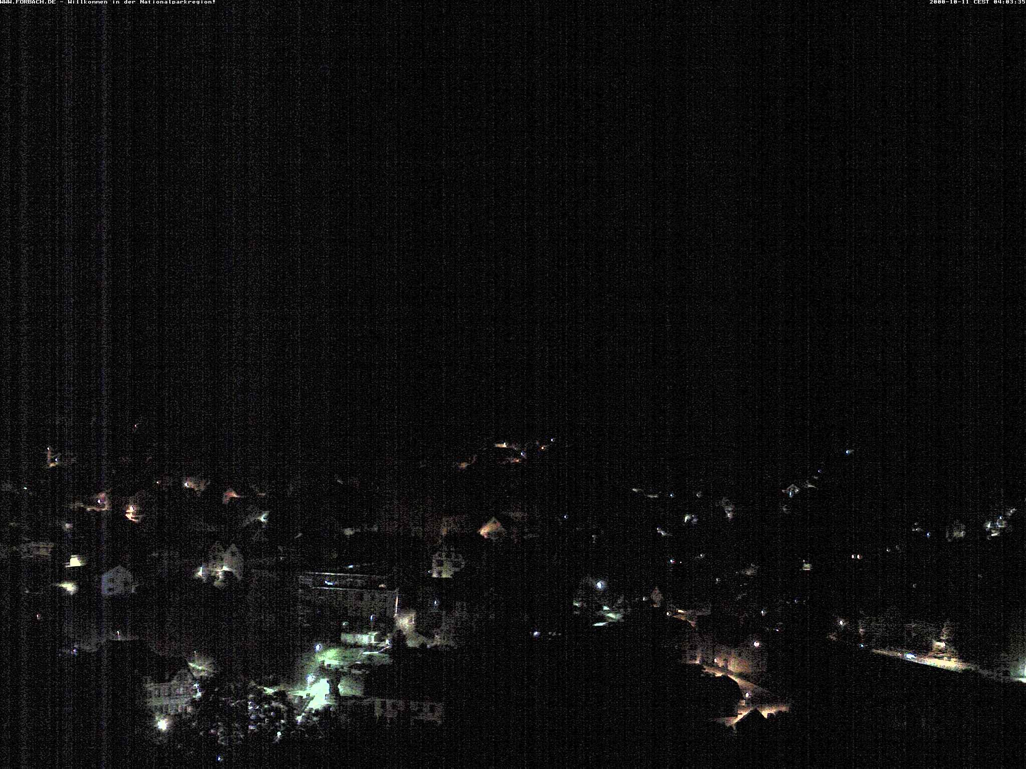 Archiv Foto Webcam Blick auf Forbach im Nordschwarzwald