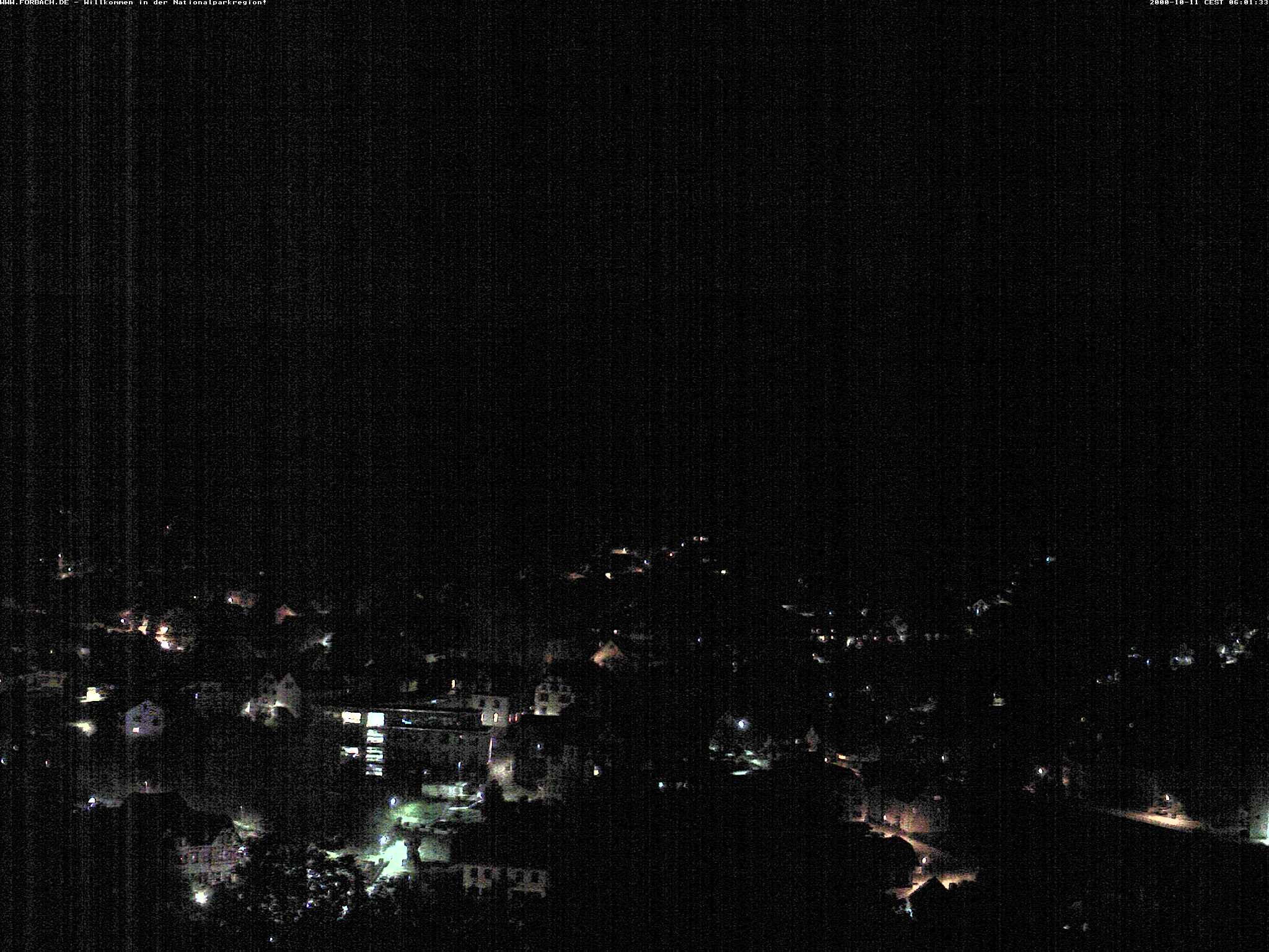 Archiv Foto Webcam Blick auf Forbach im Nordschwarzwald